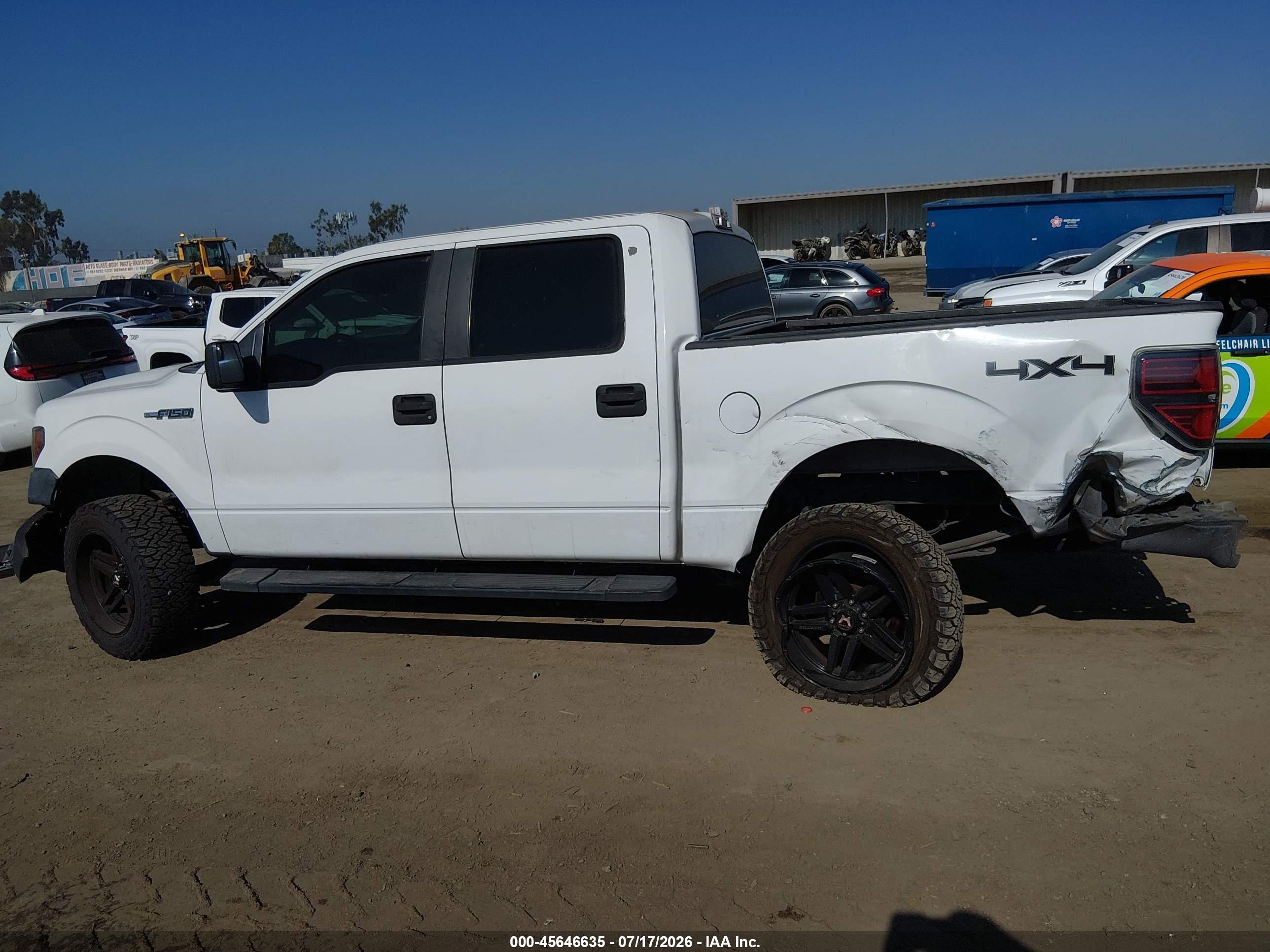 2011 Ford F-150 Xl White vin: 1FTFW1EF4BKD92757