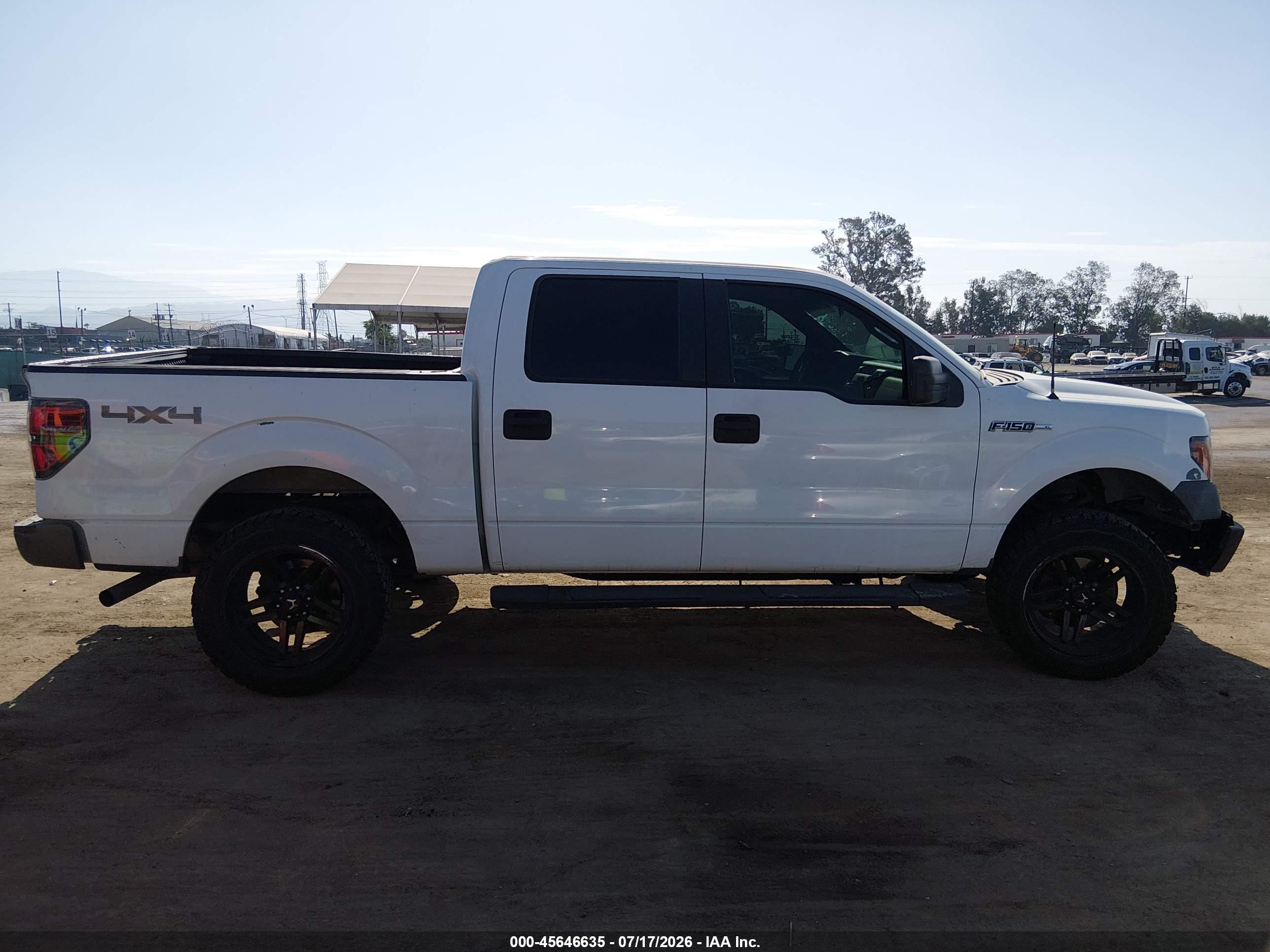 2011 Ford F-150 Xl White vin: 1FTFW1EF4BKD92757