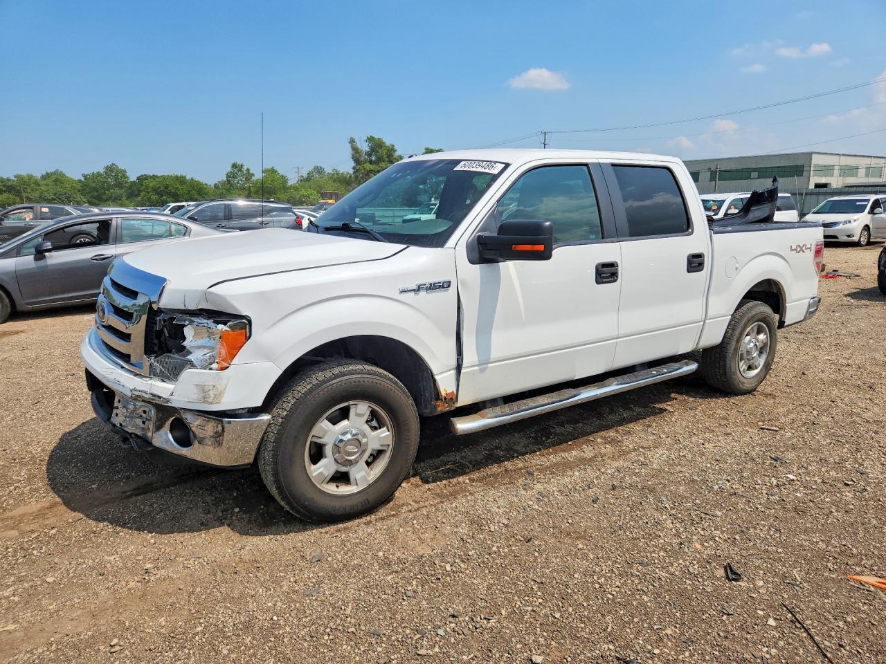 2012 Ford F150 Supercrew White vin: 1FTFW1EF4CFA19907