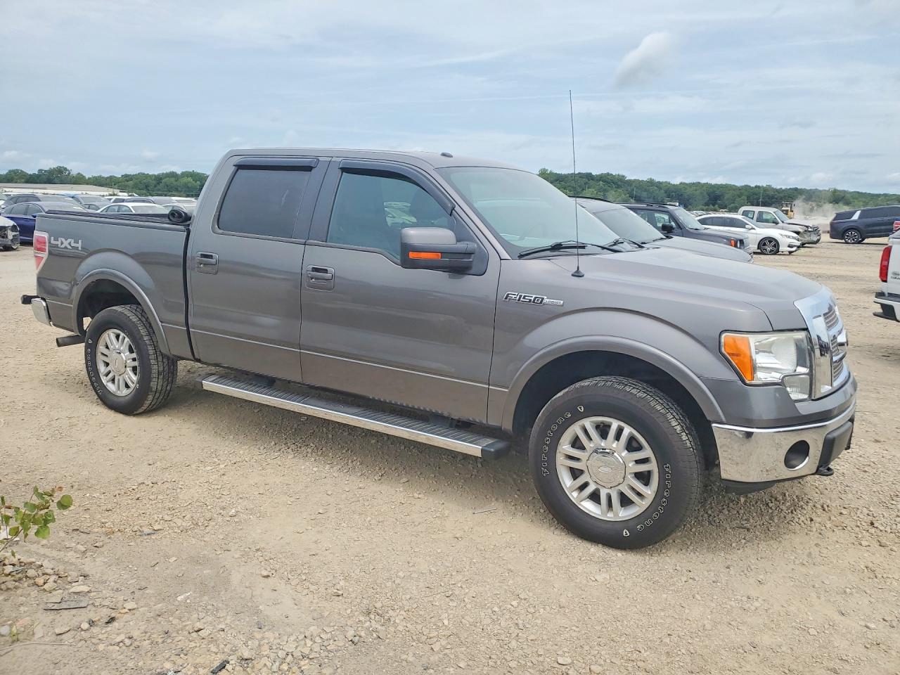 2012 Ford F150 Supercrew Gray vin: 1FTFW1EF4CFA29496