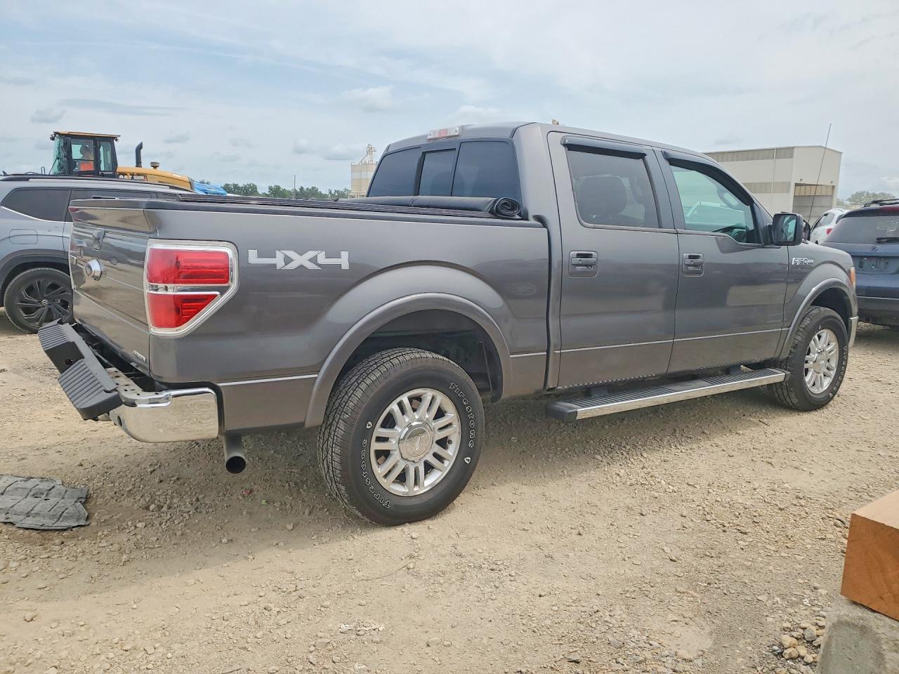 2012 Ford F150 Supercrew Gray vin: 1FTFW1EF4CFA29496