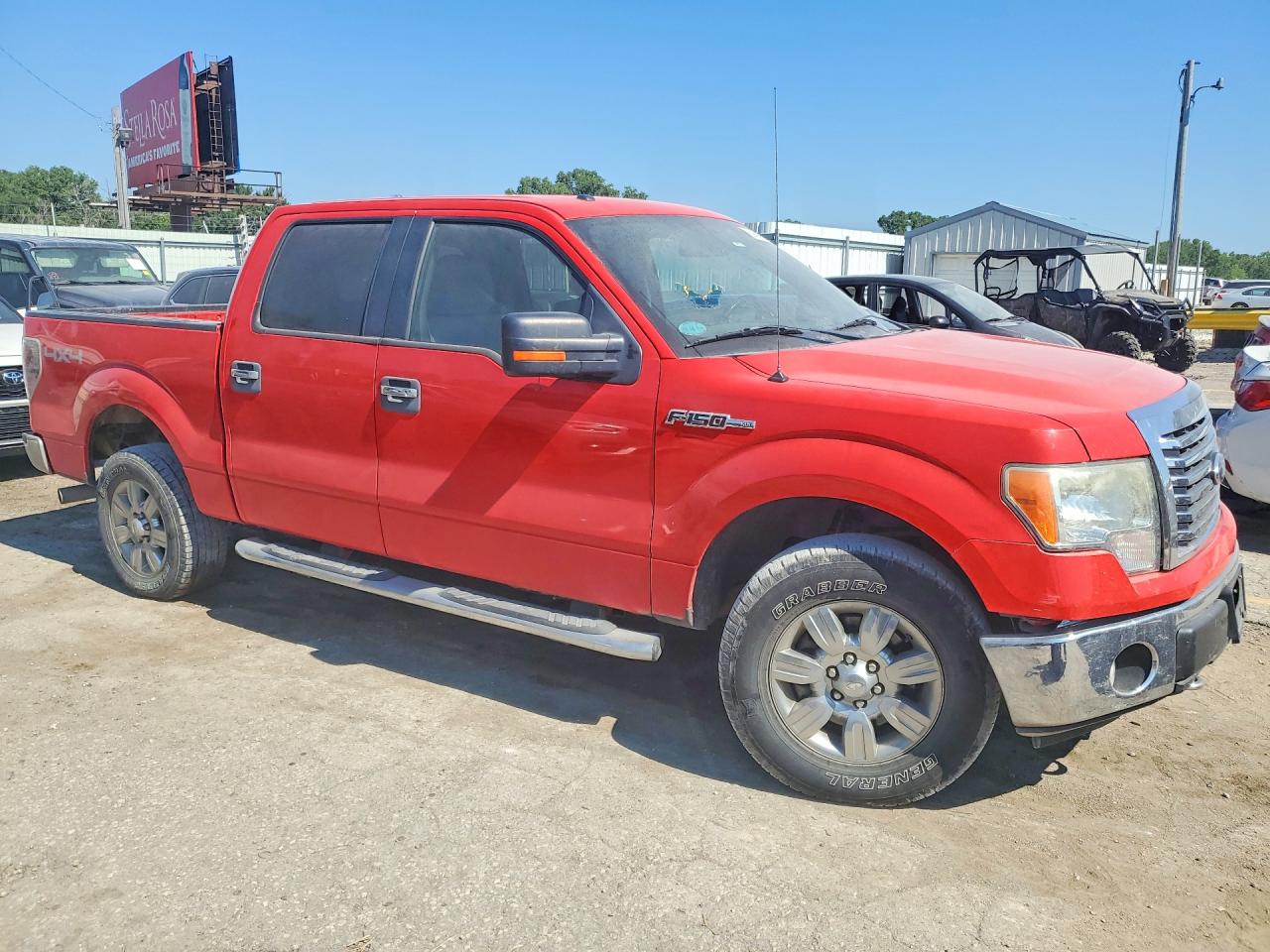 2012 Ford F150 Supercrew Red vin: 1FTFW1EF4CFC02689