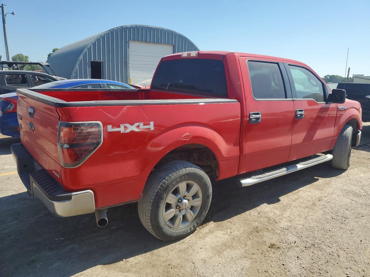 2012 Ford F150 Supercrew Red vin: 1FTFW1EF4CFC02689