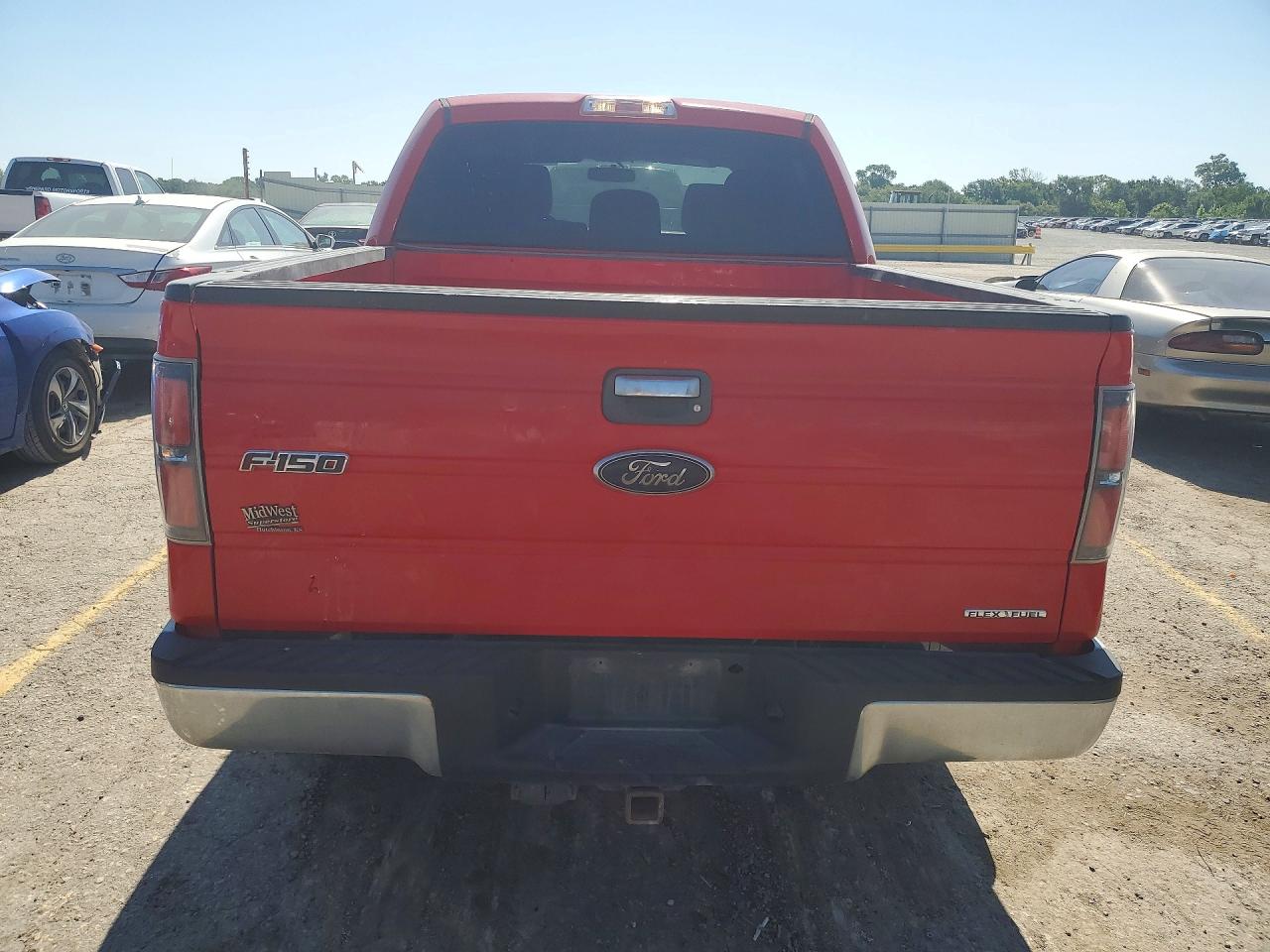 2012 Ford F150 Supercrew Red vin: 1FTFW1EF4CFC02689