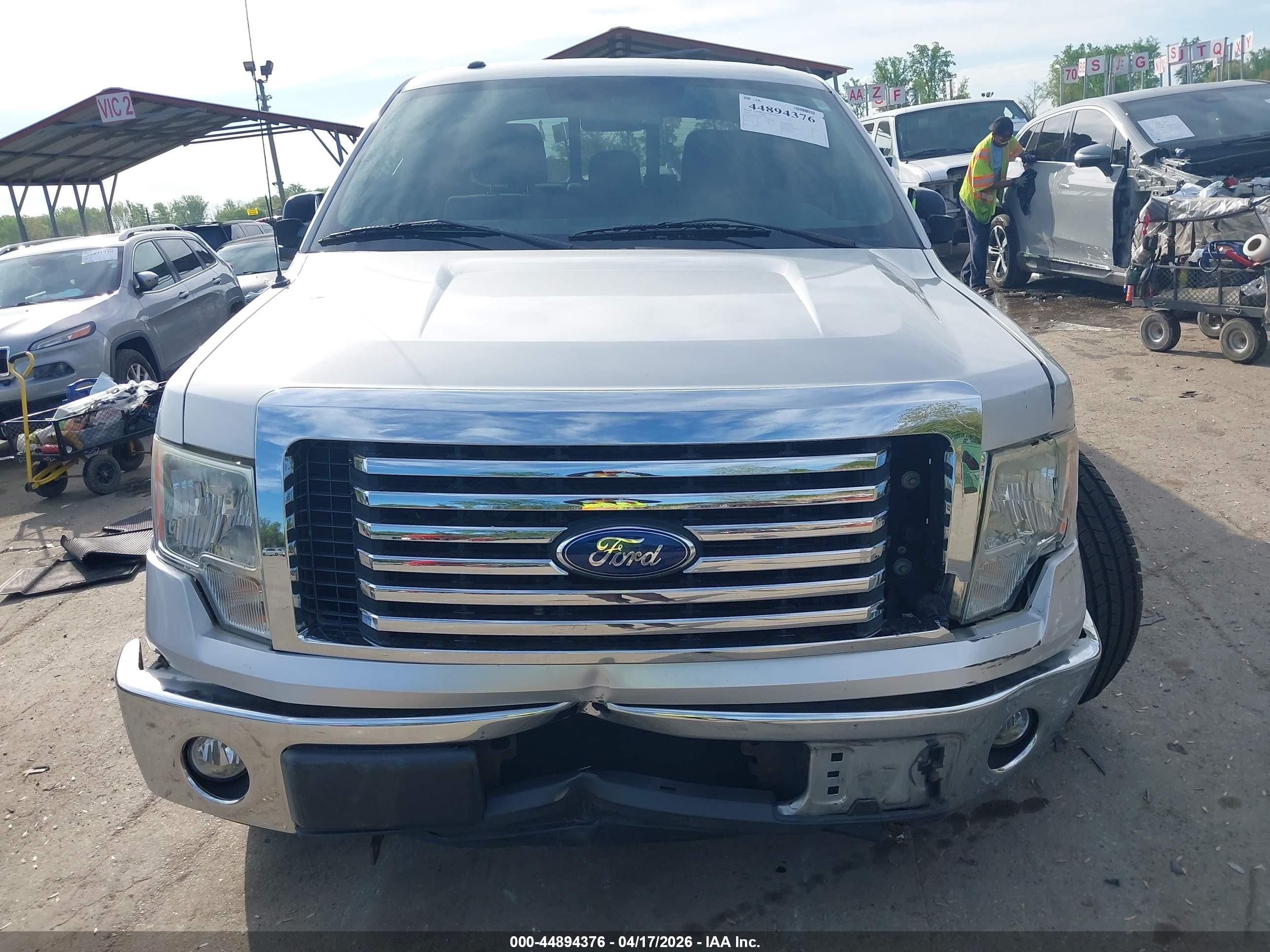 2012 Ford F-150 Xlt Серебряный vin: 1FTFW1EF4CFC15376