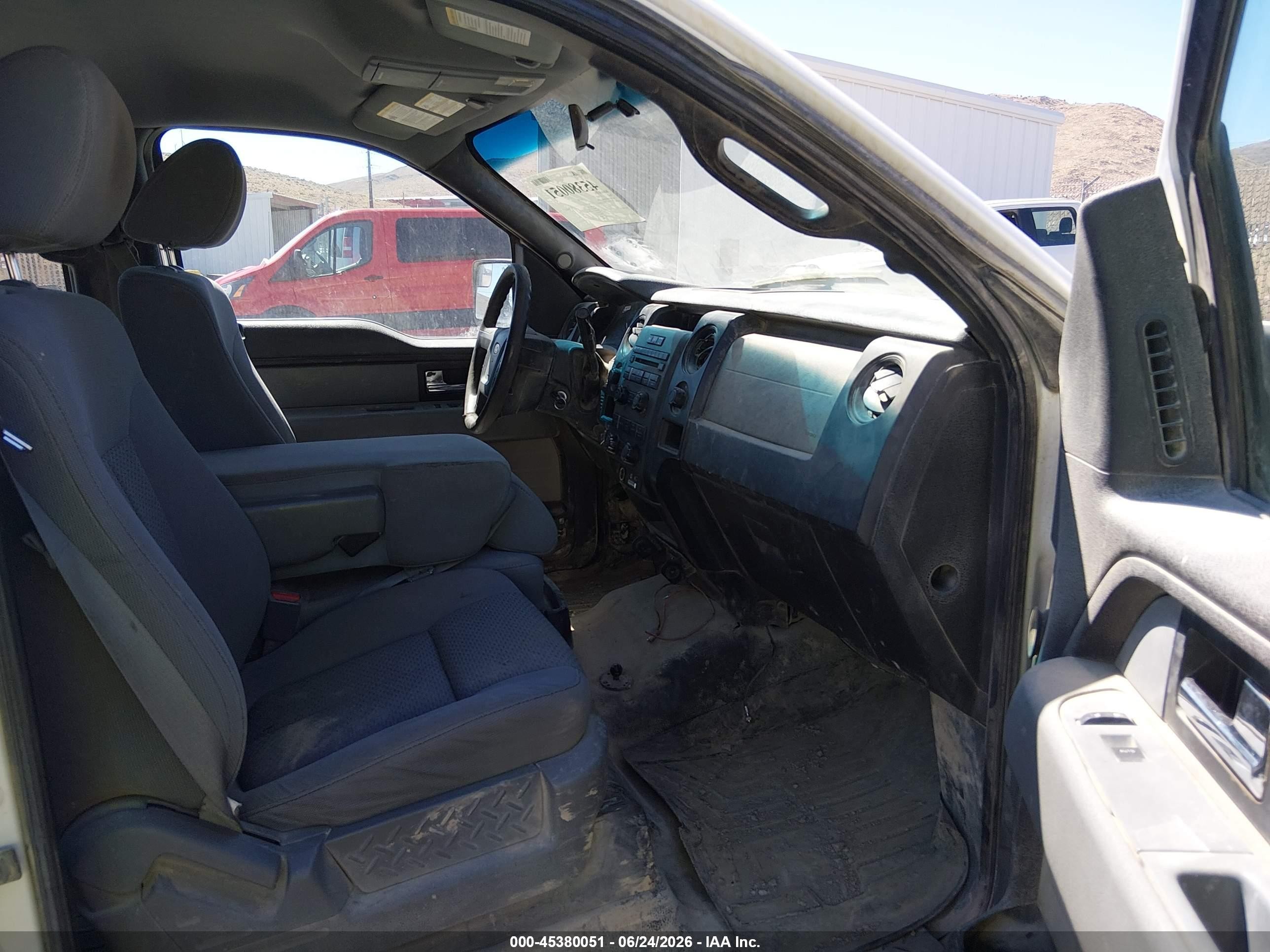 2012 Ford F-150 Xl White vin: 1FTFW1EF4CFC23039
