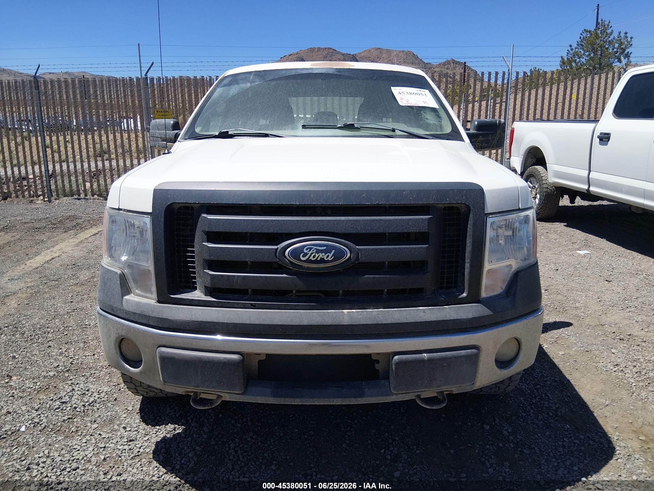 2012 Ford F-150 Xl White vin: 1FTFW1EF4CFC23039