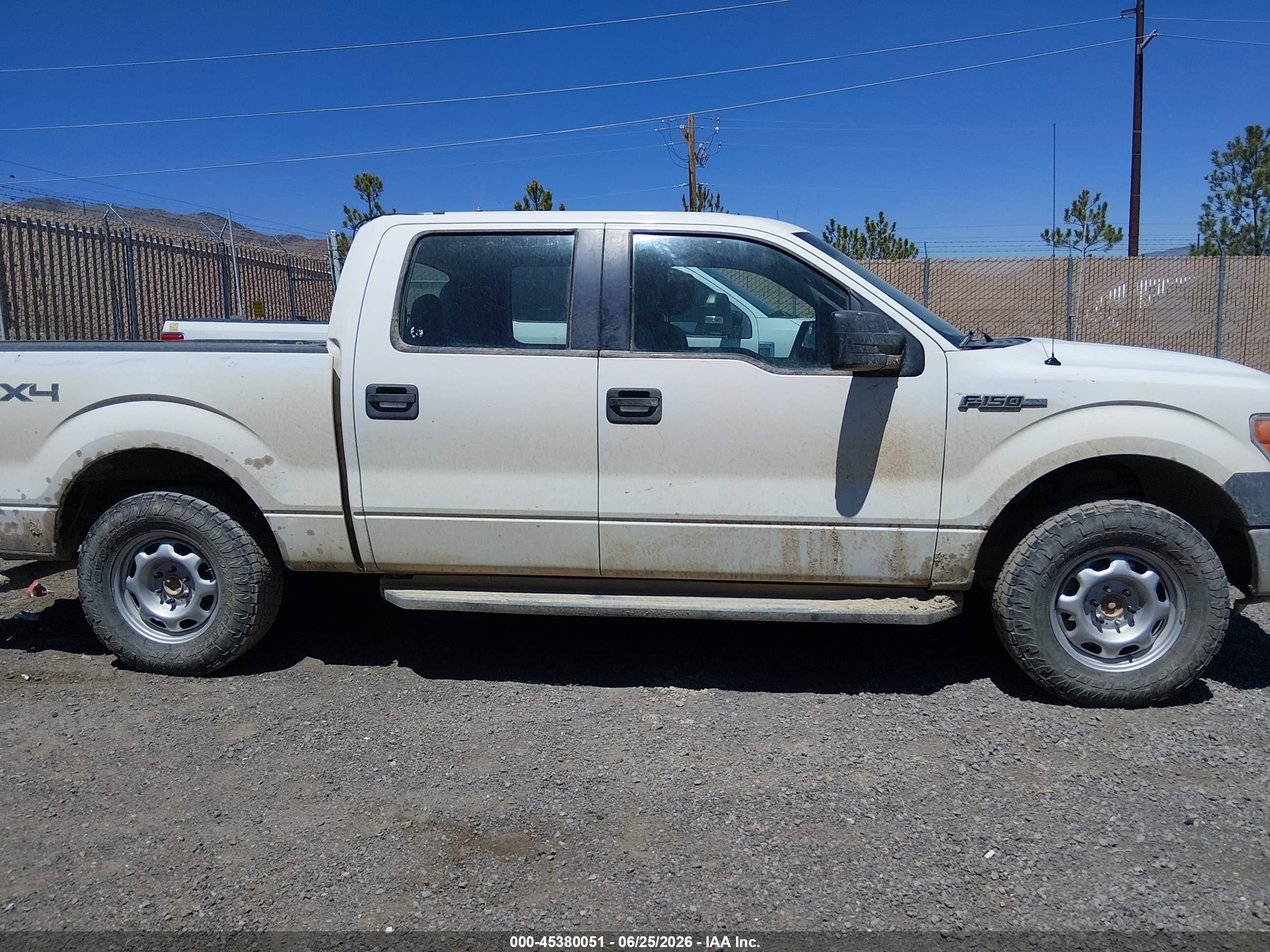 2012 Ford F-150 Xl White vin: 1FTFW1EF4CFC23039