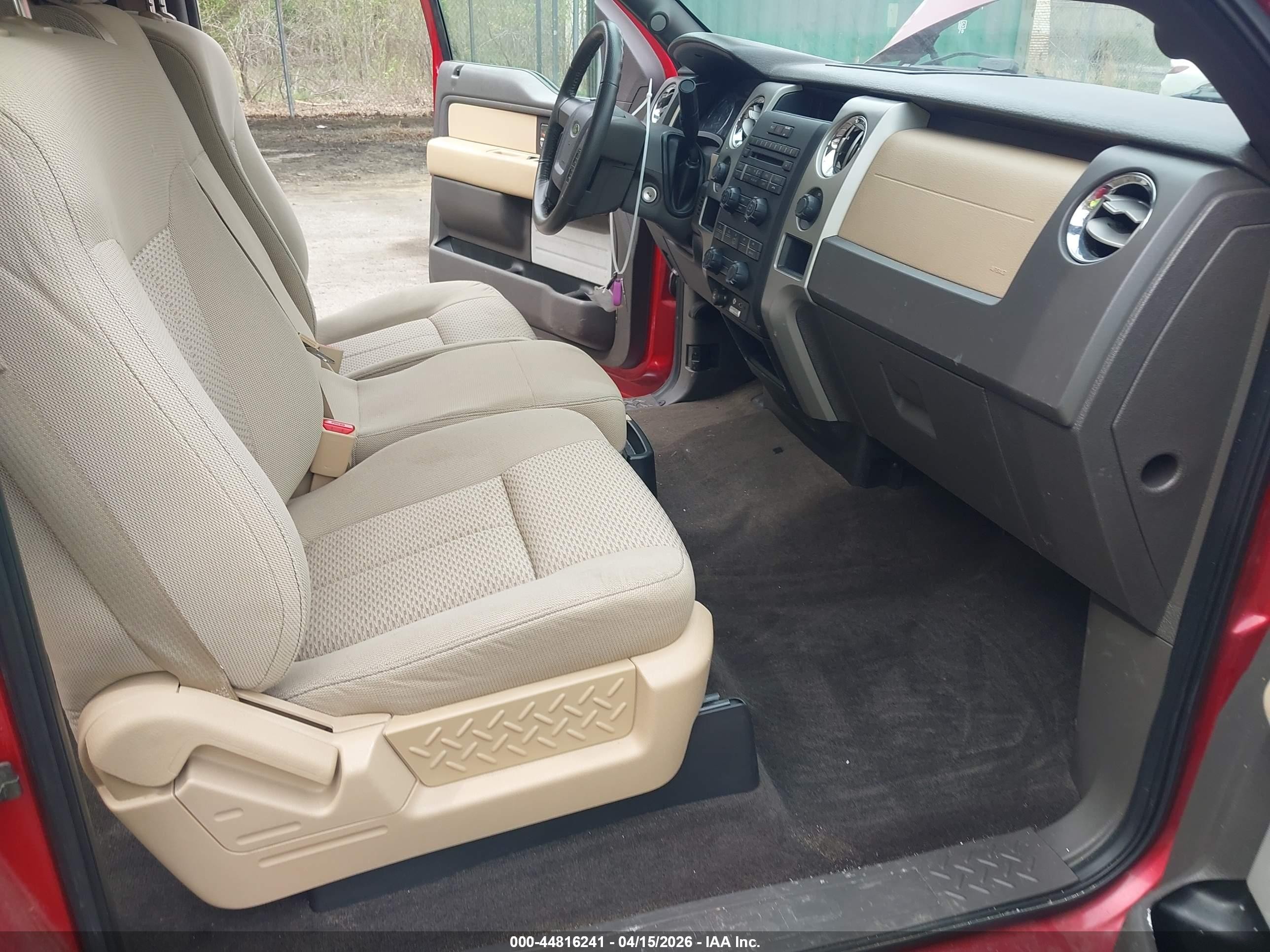2012 Ford F-150 Xlt Red vin: 1FTFW1EF4CFC90370