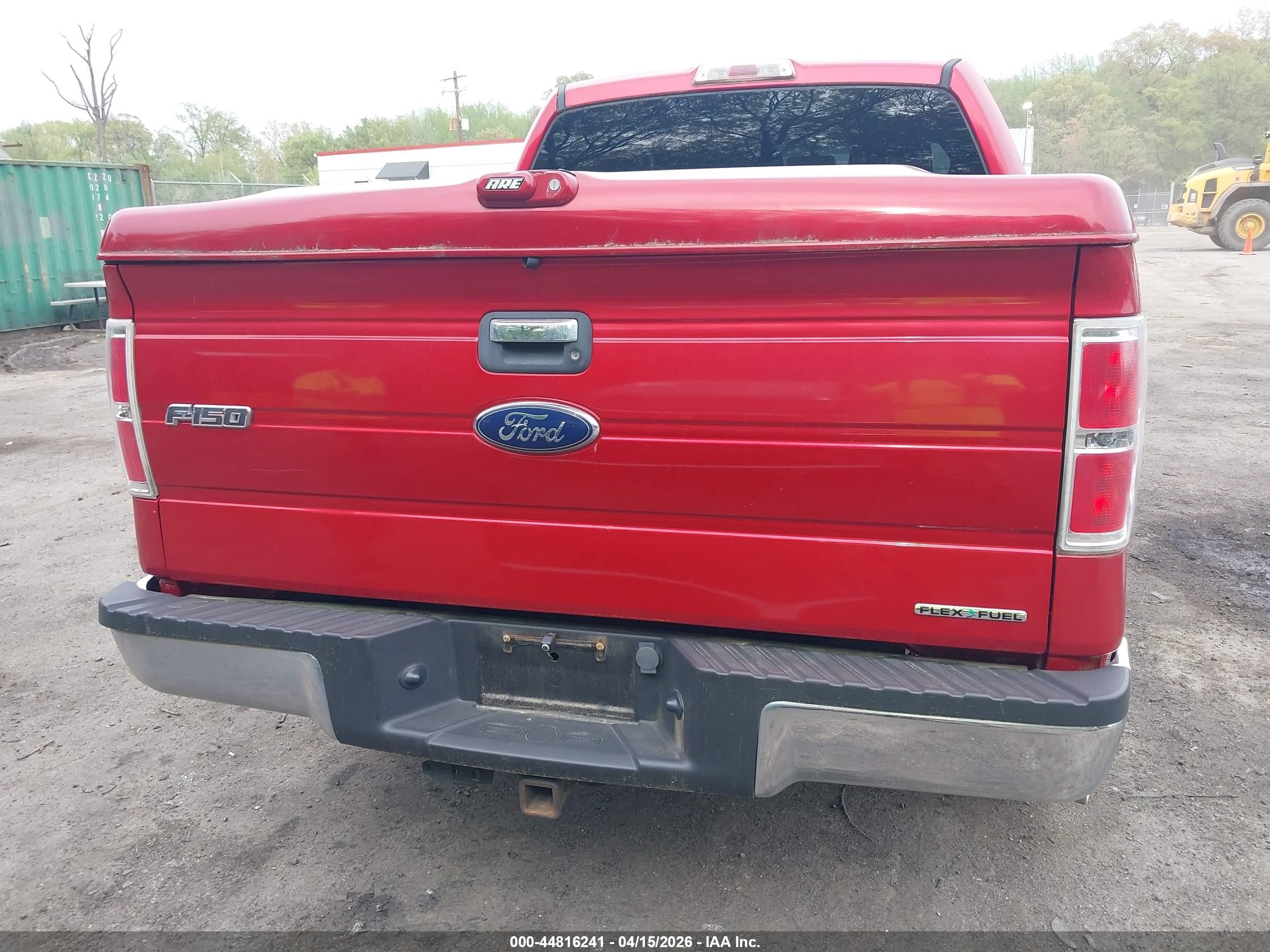 2012 Ford F-150 Xlt Red vin: 1FTFW1EF4CFC90370