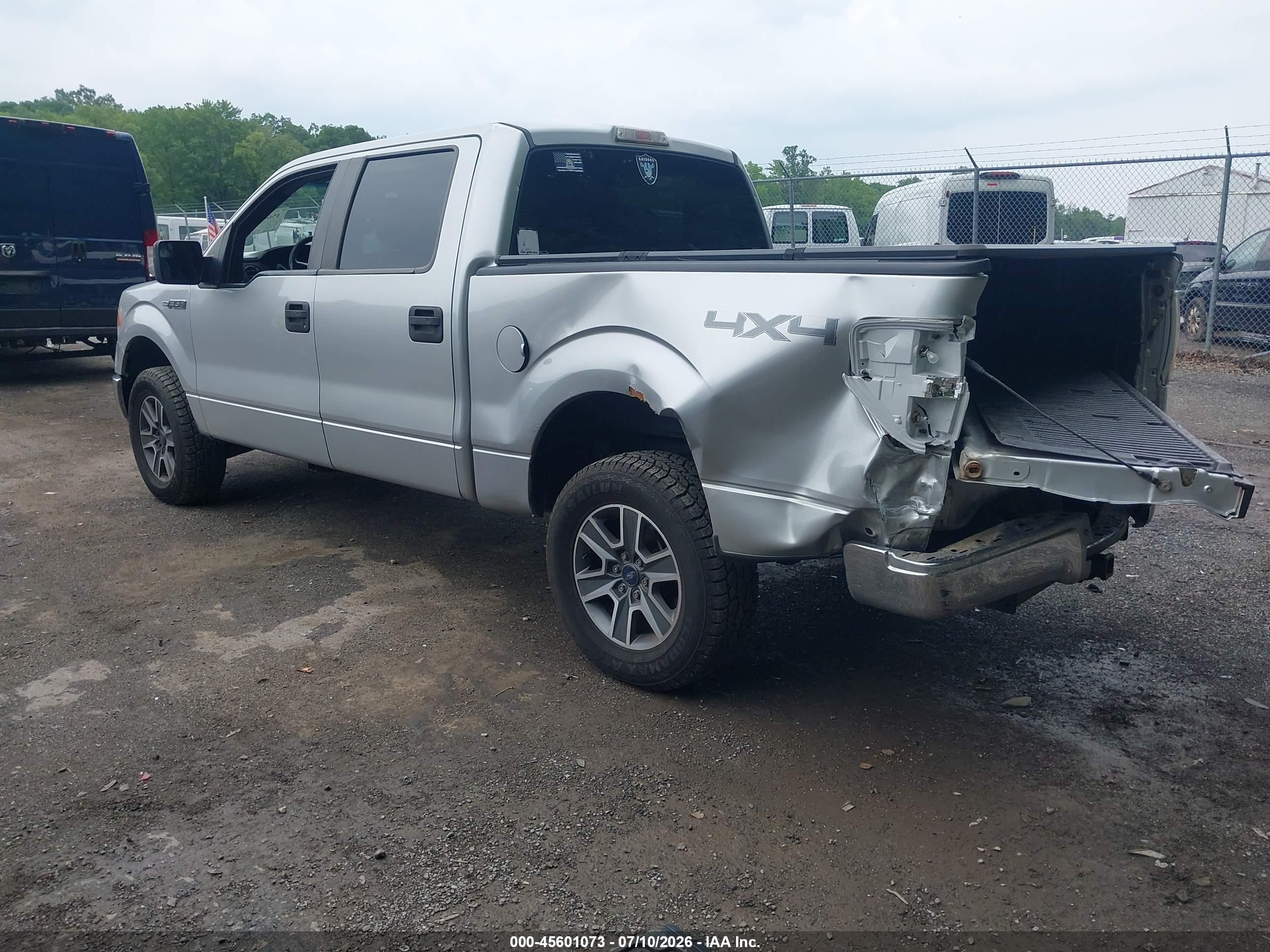 2012 Ford F-150 Xlt Silver vin: 1FTFW1EF4CKD11192
