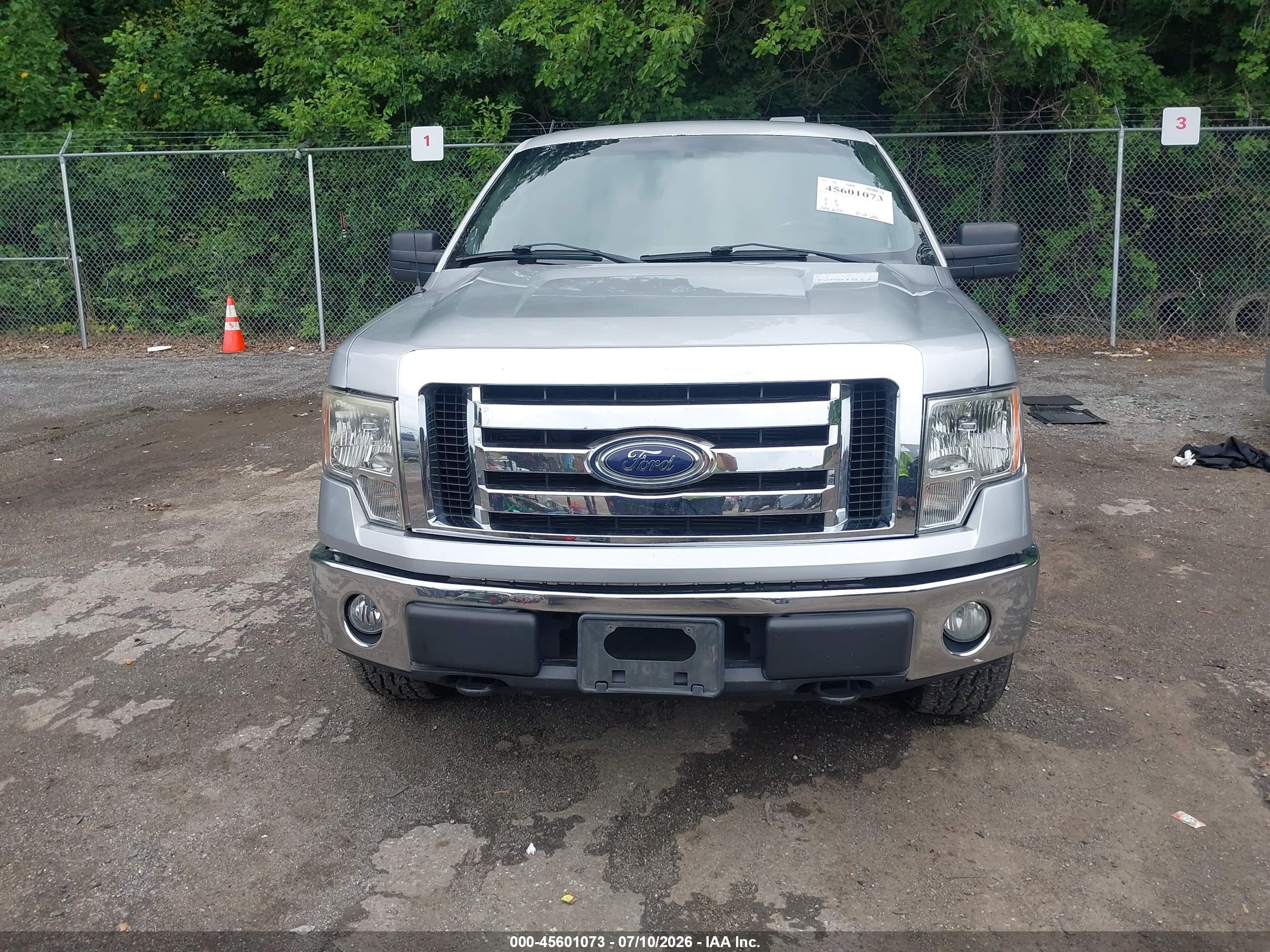 2012 Ford F-150 Xlt Silver vin: 1FTFW1EF4CKD11192