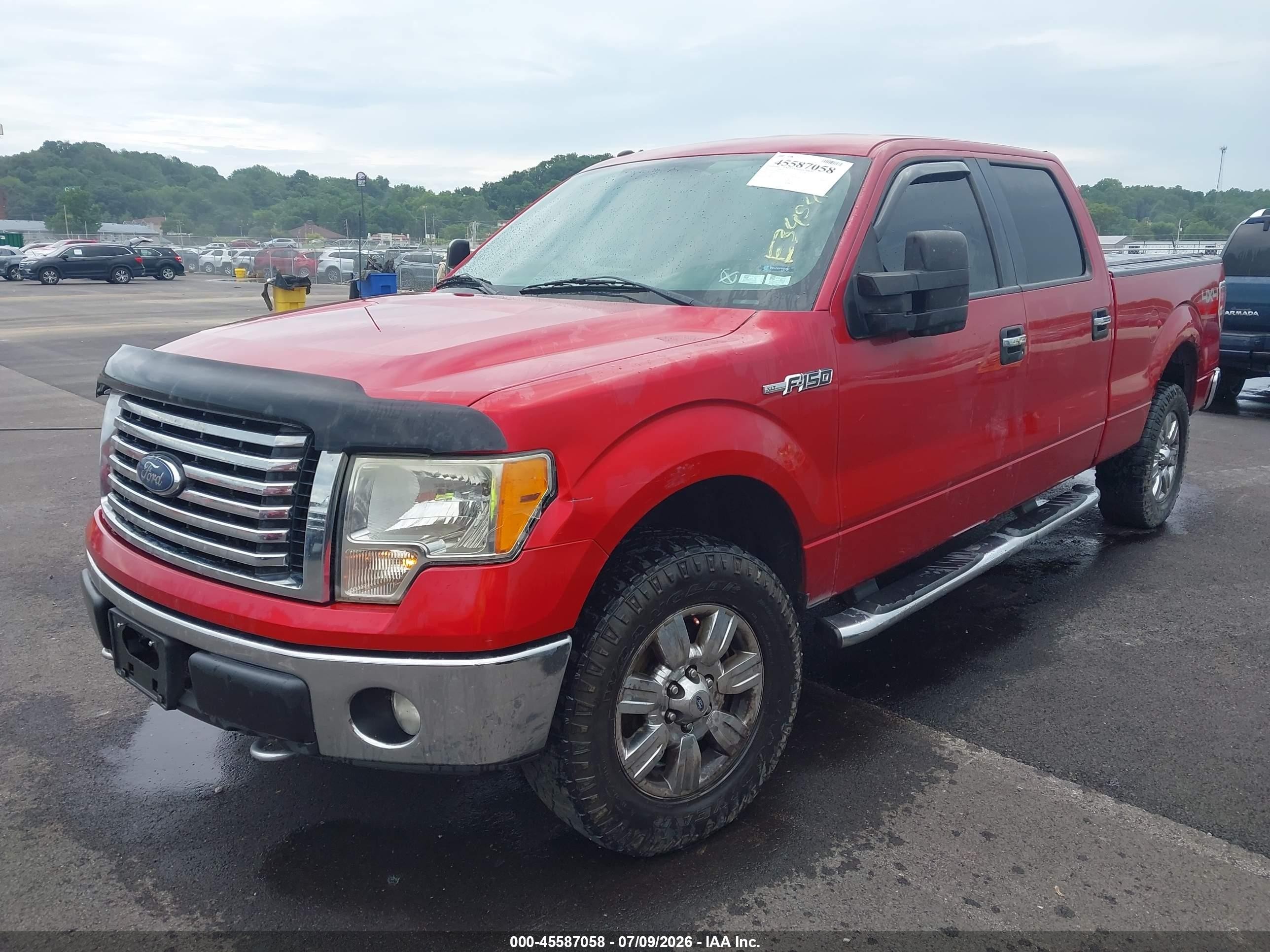 2012 Ford F-150 Fx4/king Ranch/lariat/platinum/xl/xlt Red vin: 1FTFW1EF4CKE34541