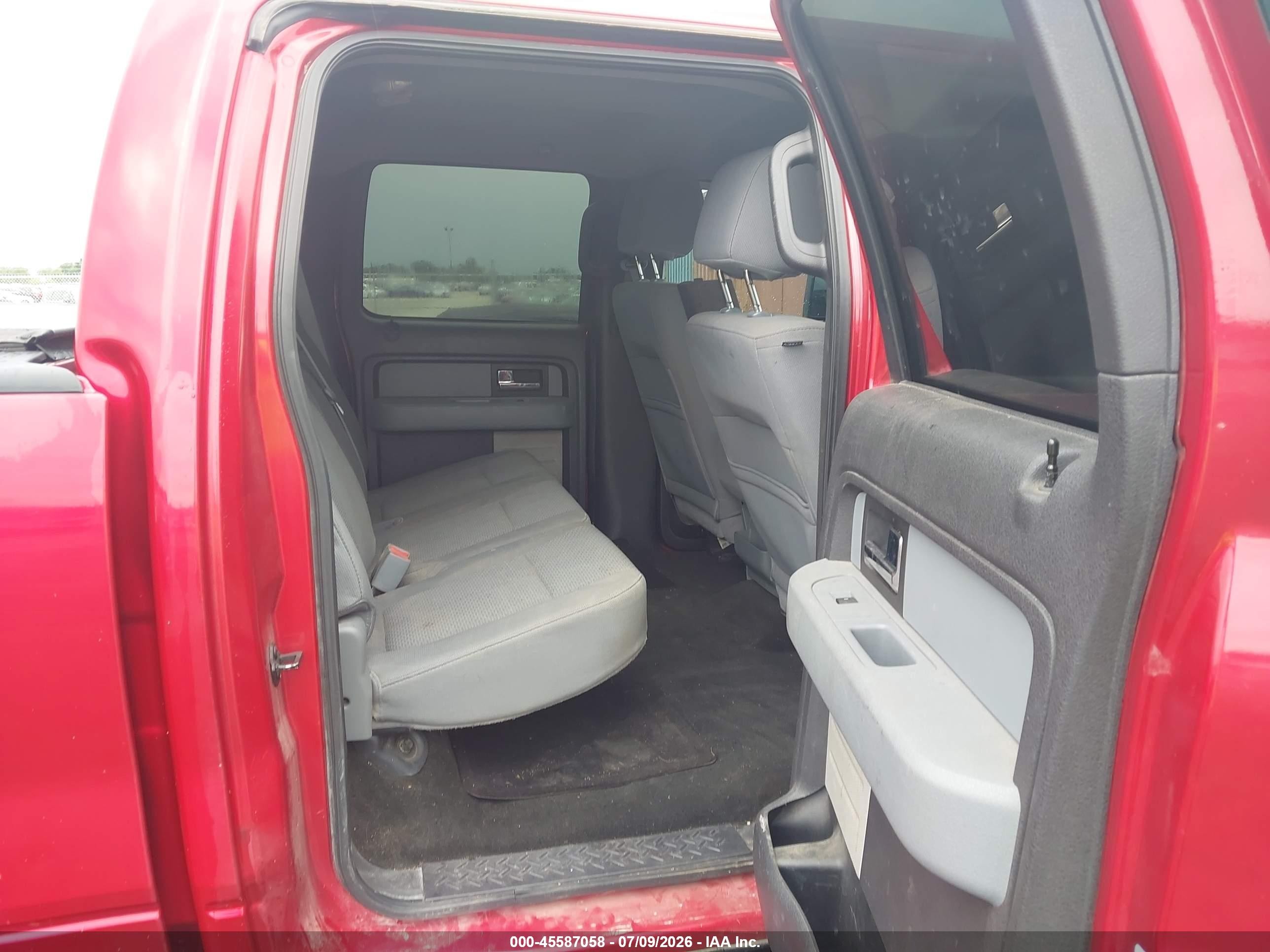 2012 Ford F-150 Fx4/king Ranch/lariat/platinum/xl/xlt Red vin: 1FTFW1EF4CKE34541