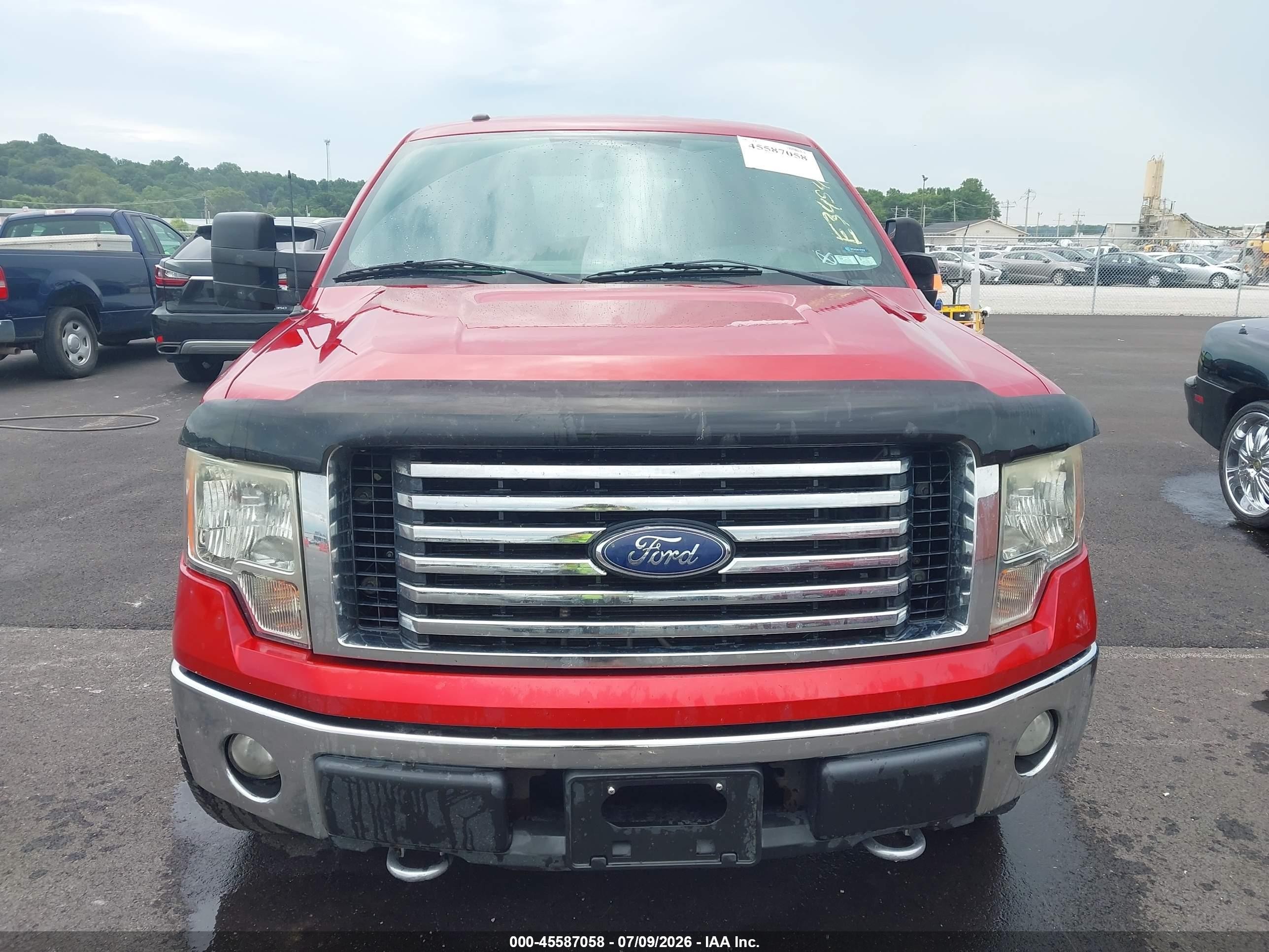 2012 Ford F-150 Fx4/king Ranch/lariat/platinum/xl/xlt Red vin: 1FTFW1EF4CKE34541