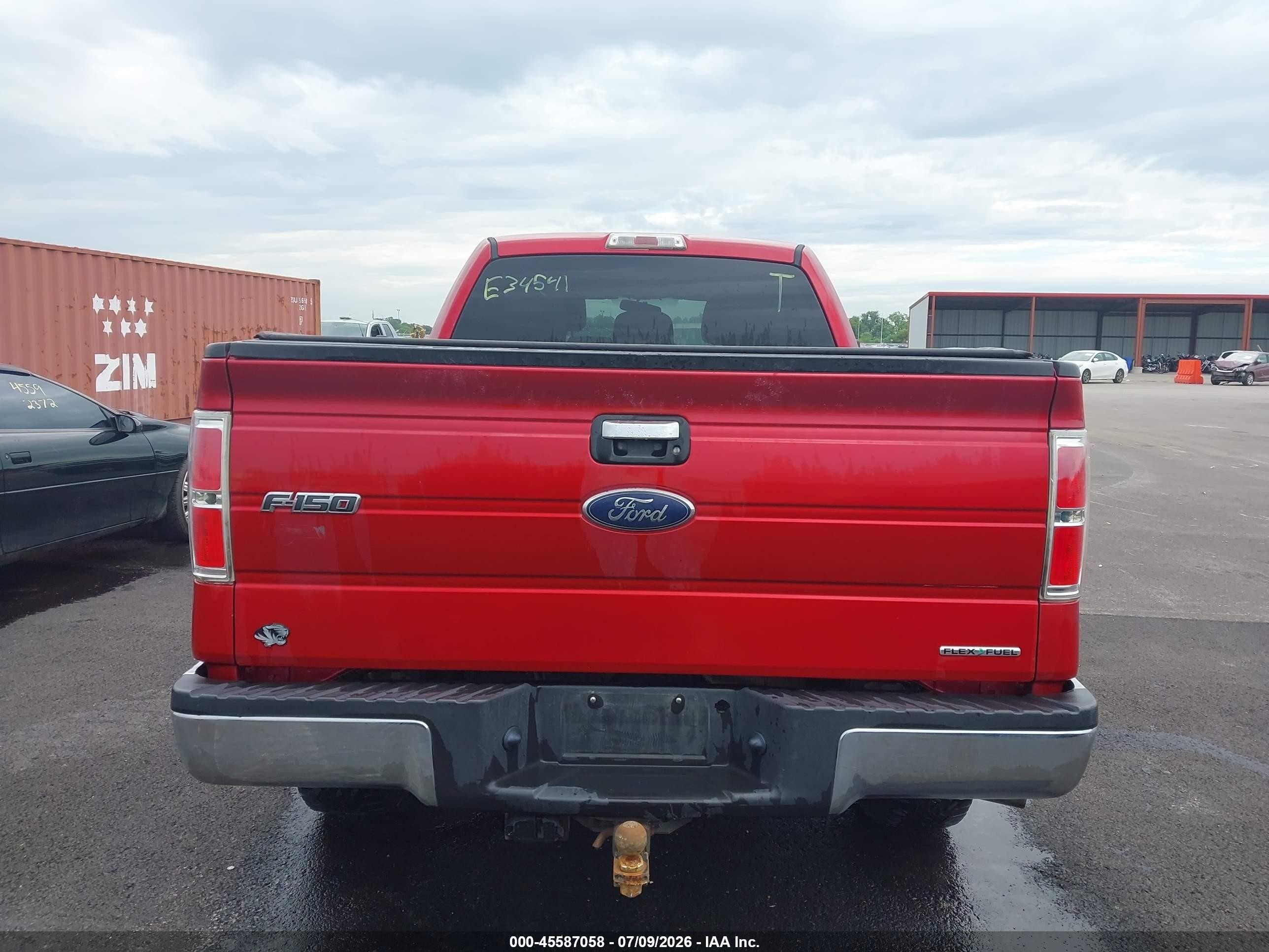 2012 Ford F-150 Fx4/king Ranch/lariat/platinum/xl/xlt Red vin: 1FTFW1EF4CKE34541
