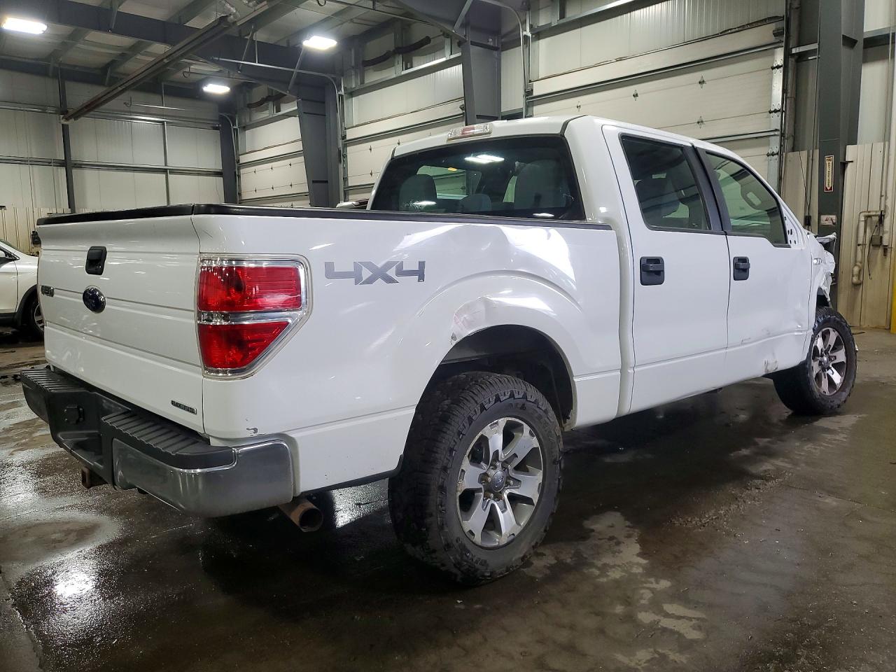 2013 Ford F150 Supercrew White vin: 1FTFW1EF4DFA39639