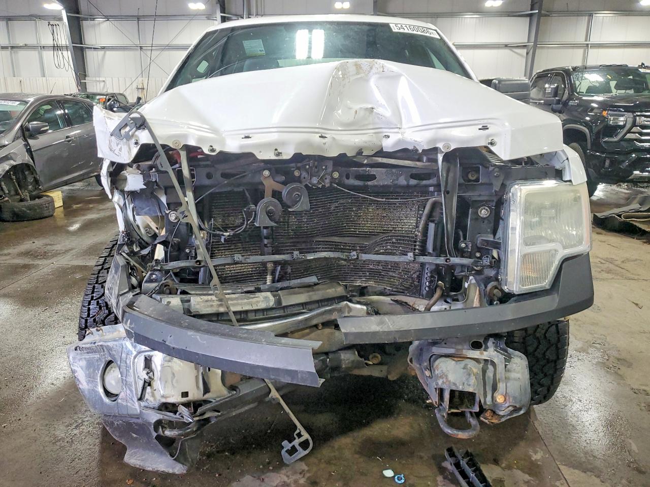 2013 Ford F150 Supercrew White vin: 1FTFW1EF4DFA39639