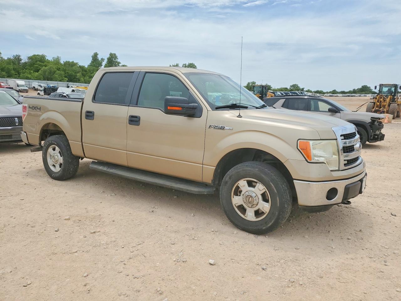 2013 Ford F150 Supercrew Gold vin: 1FTFW1EF4DFA48129