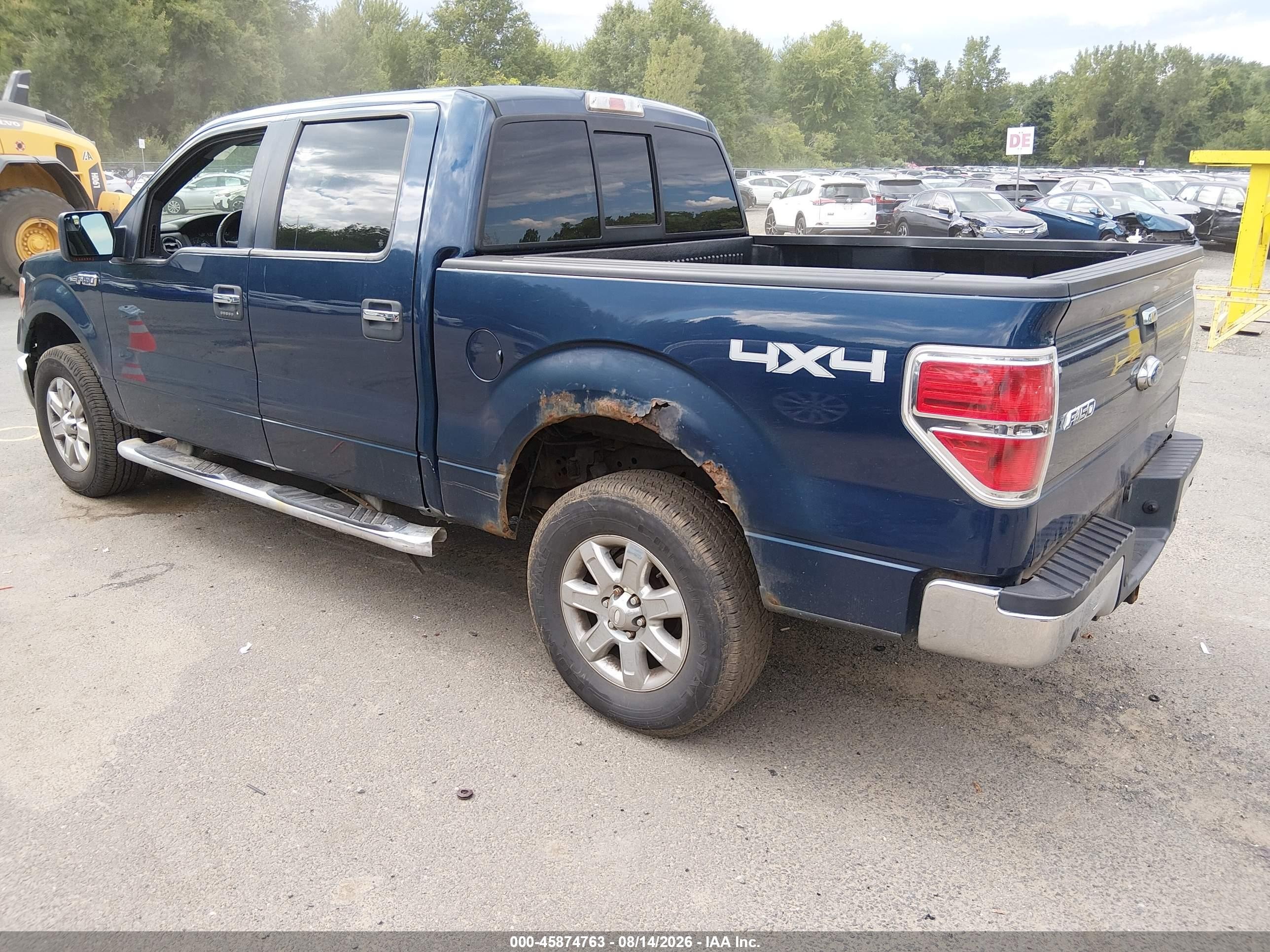 2013 Ford F-150 Xlt Dark Blue vin: 1FTFW1EF4DFA78439