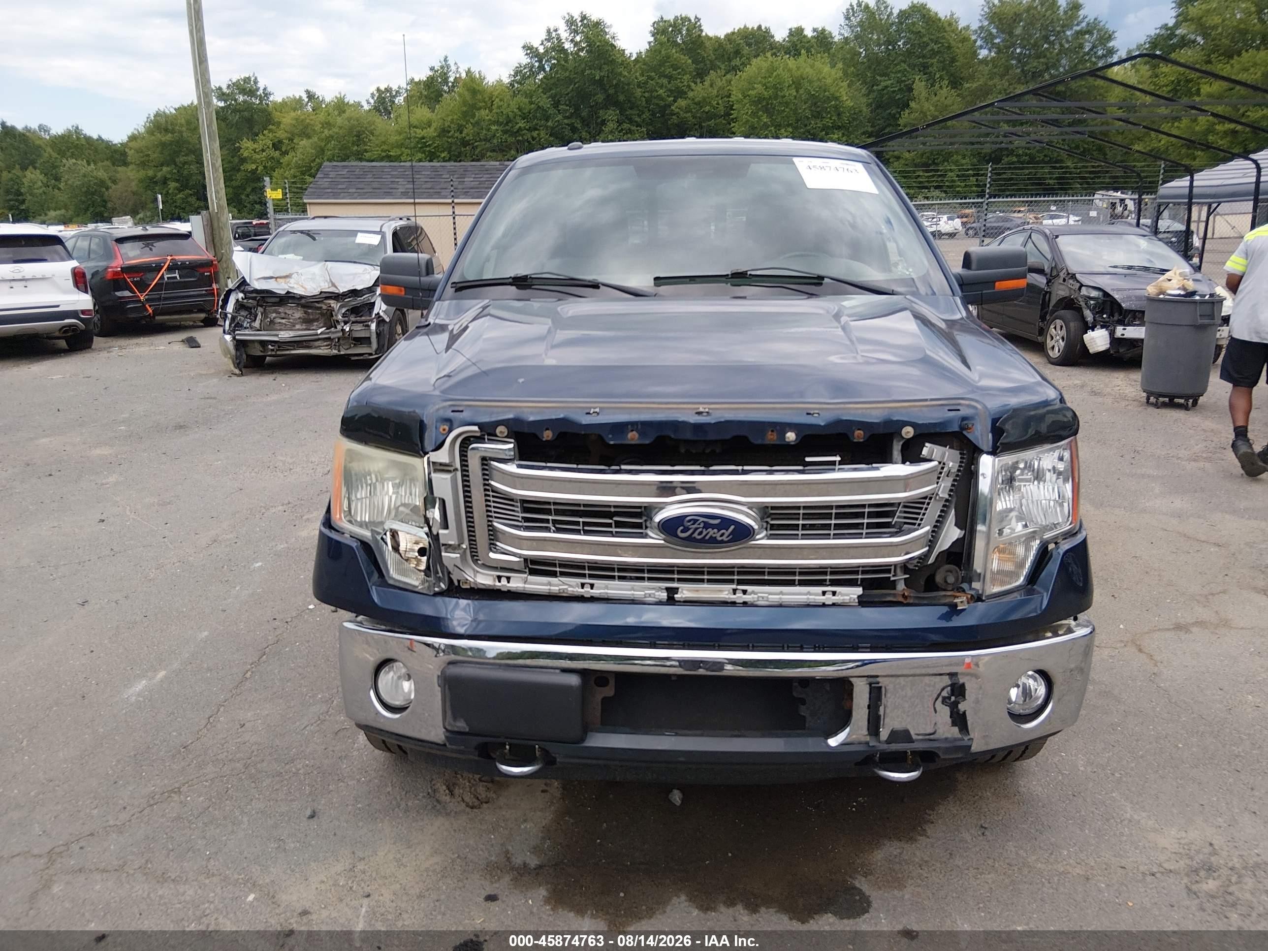 2013 Ford F-150 Xlt Dark Blue vin: 1FTFW1EF4DFA78439