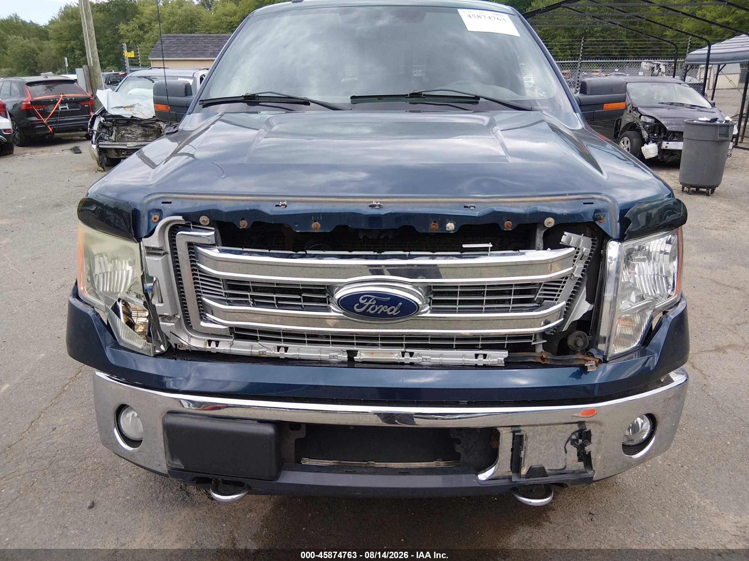 2013 Ford F-150 Xlt Dark Blue vin: 1FTFW1EF4DFA78439