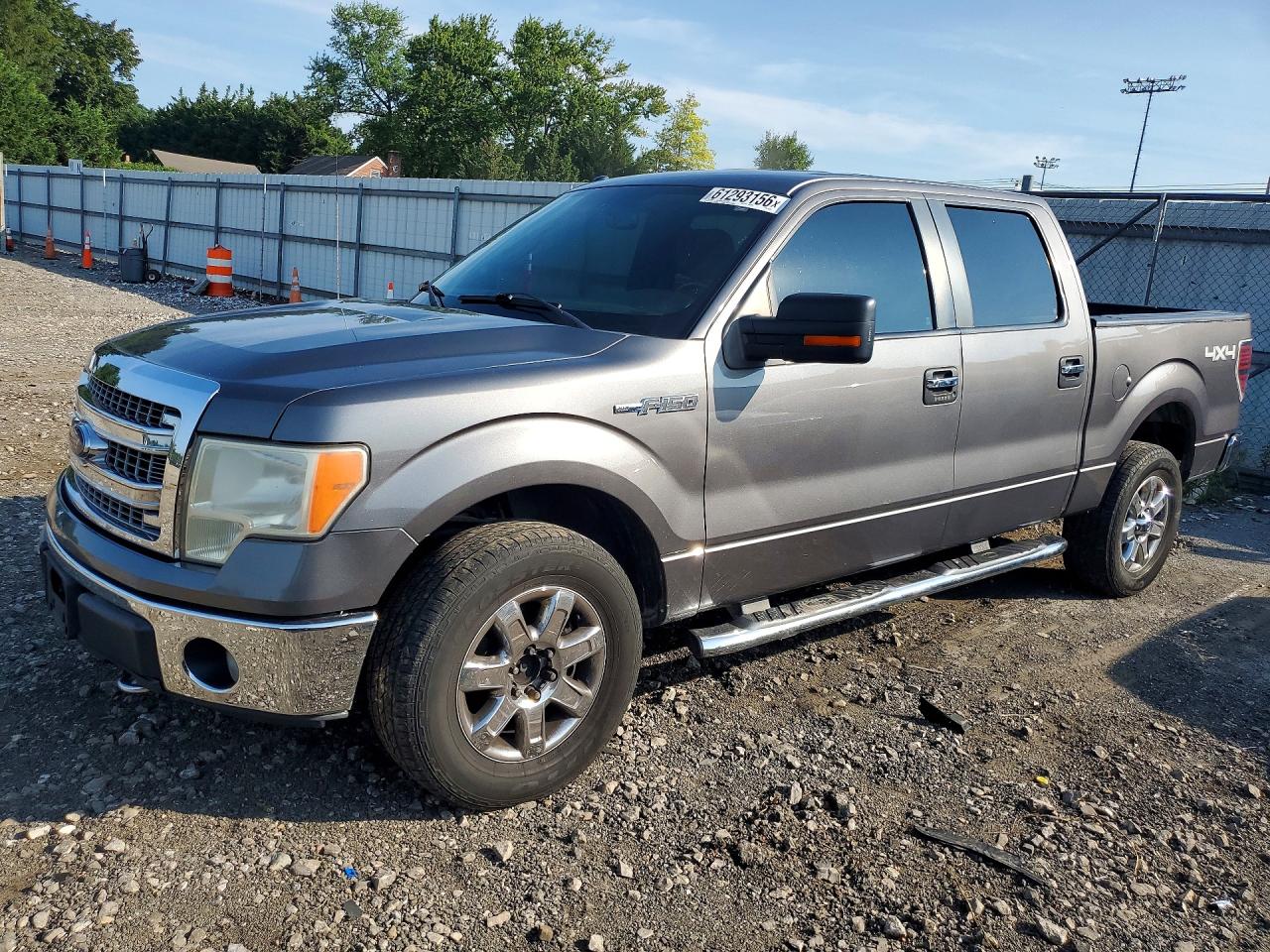 2013 Ford F150 Supercrew Серый vin: 1FTFW1EF4DFB48389