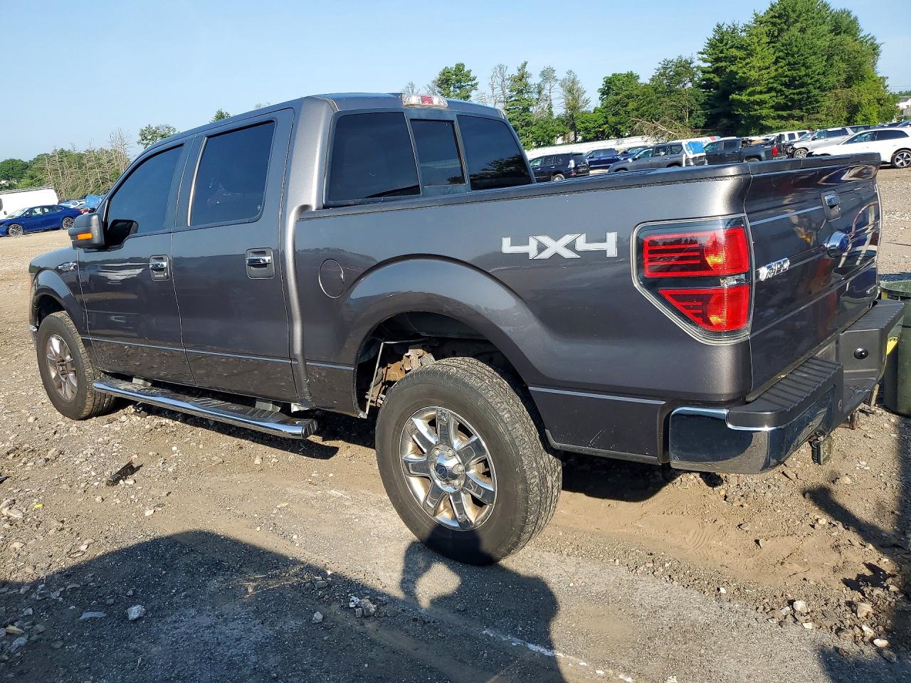 2013 Ford F150 Supercrew Gray vin: 1FTFW1EF4DFB48389