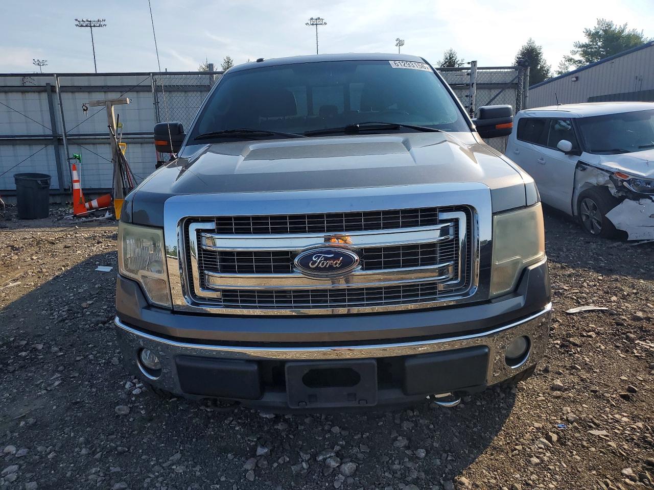 2013 Ford F150 Supercrew Gray vin: 1FTFW1EF4DFB48389