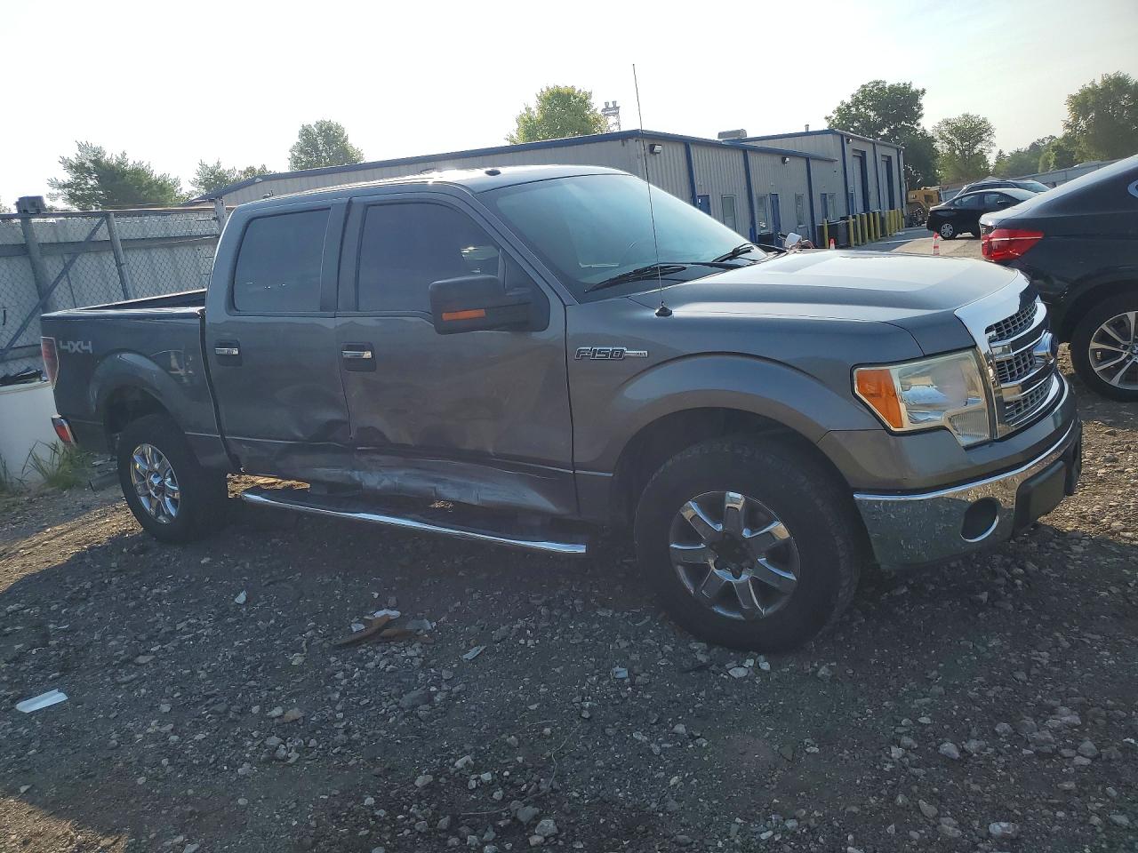 2013 Ford F150 Supercrew Gray vin: 1FTFW1EF4DFB48389