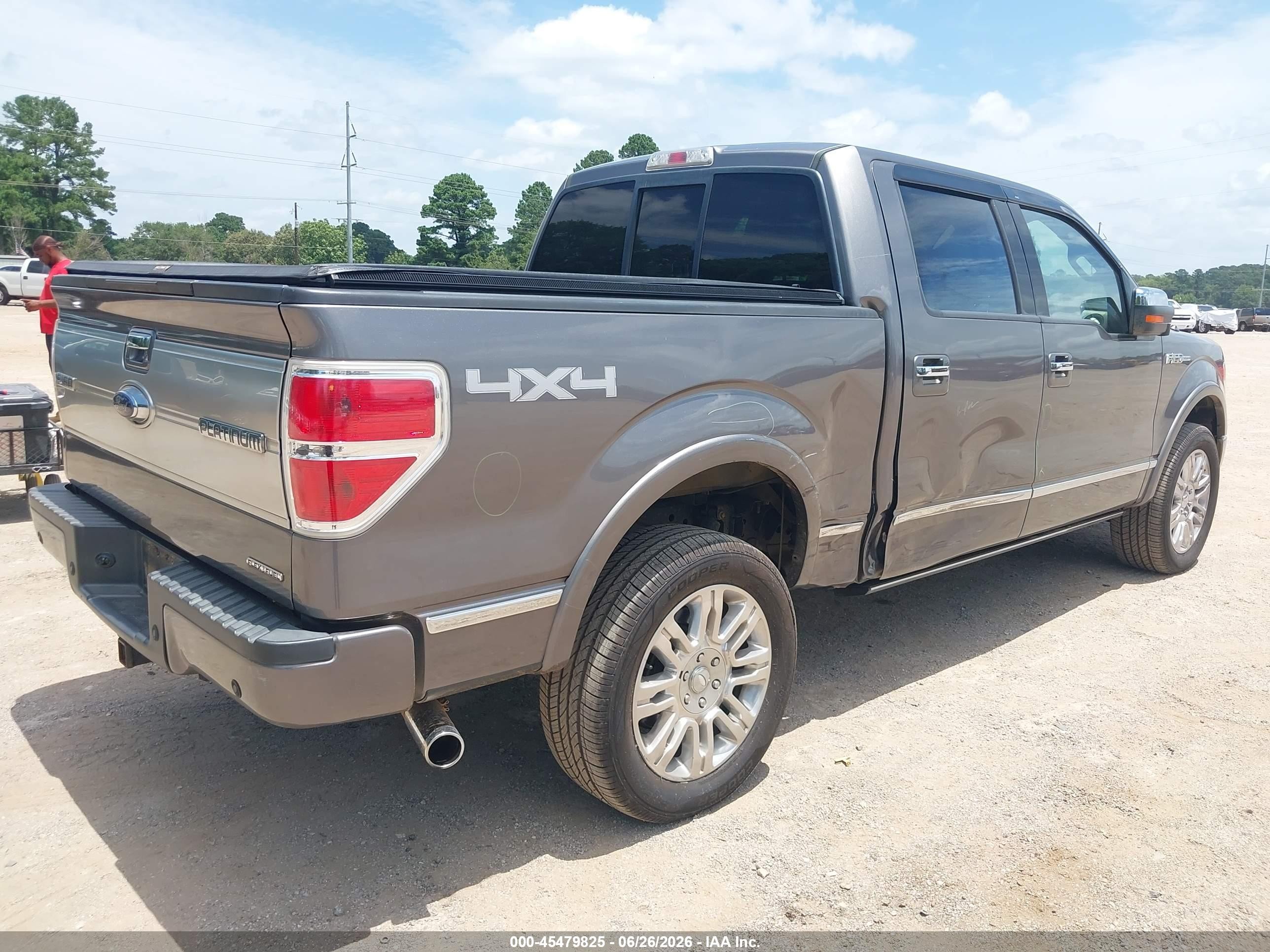 2013 Ford F-150 Fx4/king Ranch/lariat/platinum/xl/xlt Gray vin: 1FTFW1EF4DFC20711
