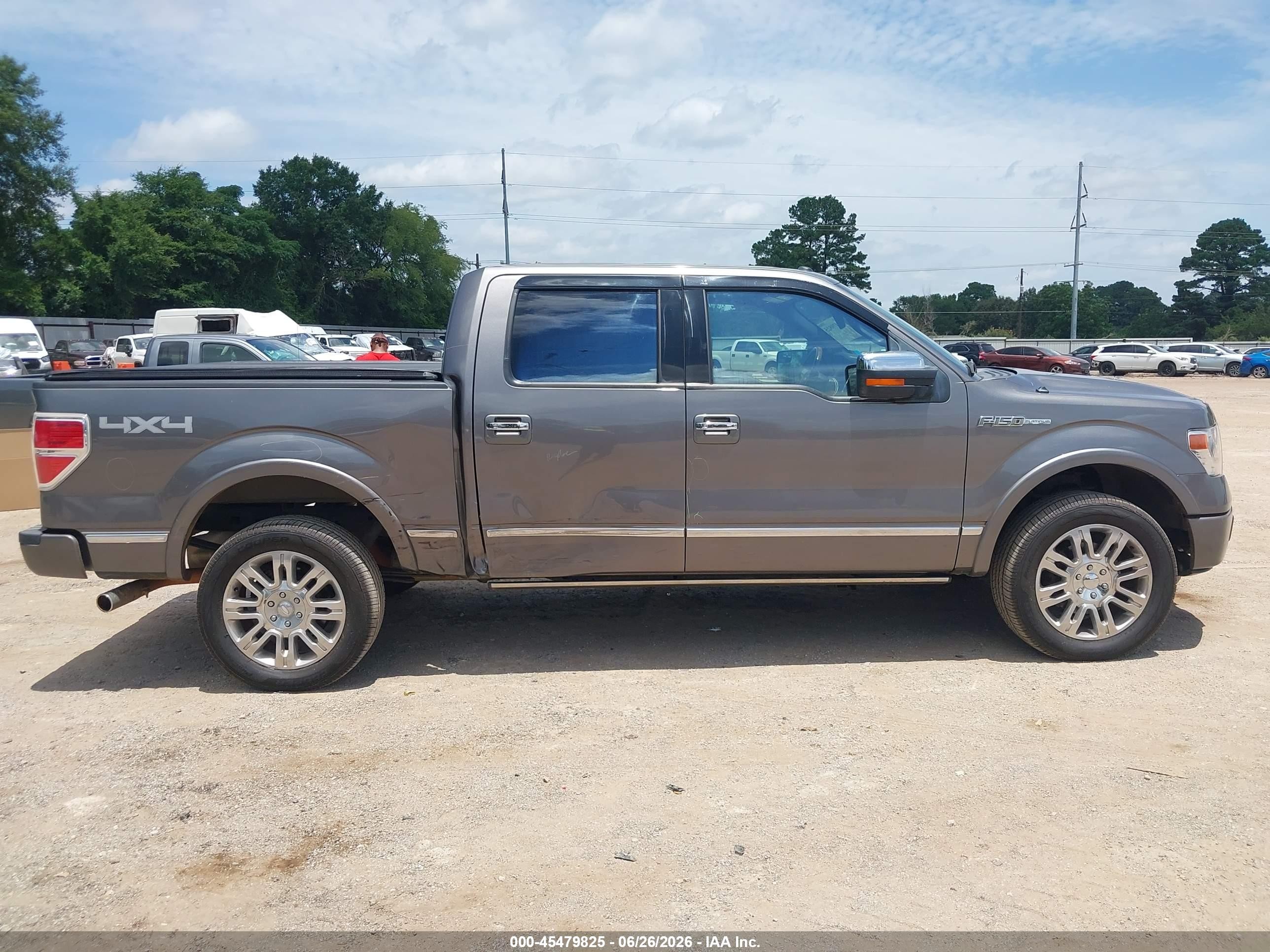 2013 Ford F-150 Fx4/king Ranch/lariat/platinum/xl/xlt Gray vin: 1FTFW1EF4DFC20711