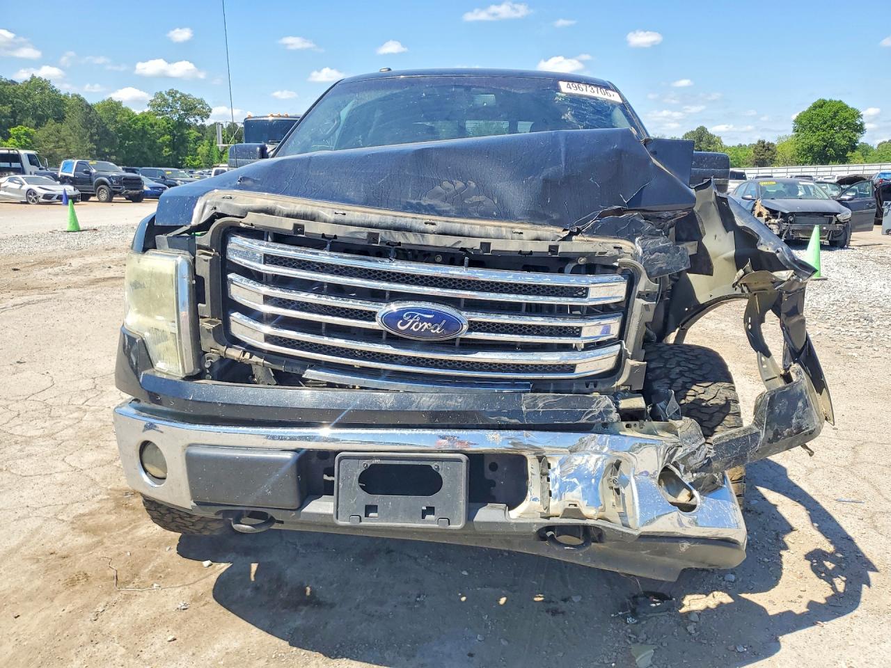 2013 Ford F150 Supercrew Black vin: 1FTFW1EF4DFD08643
