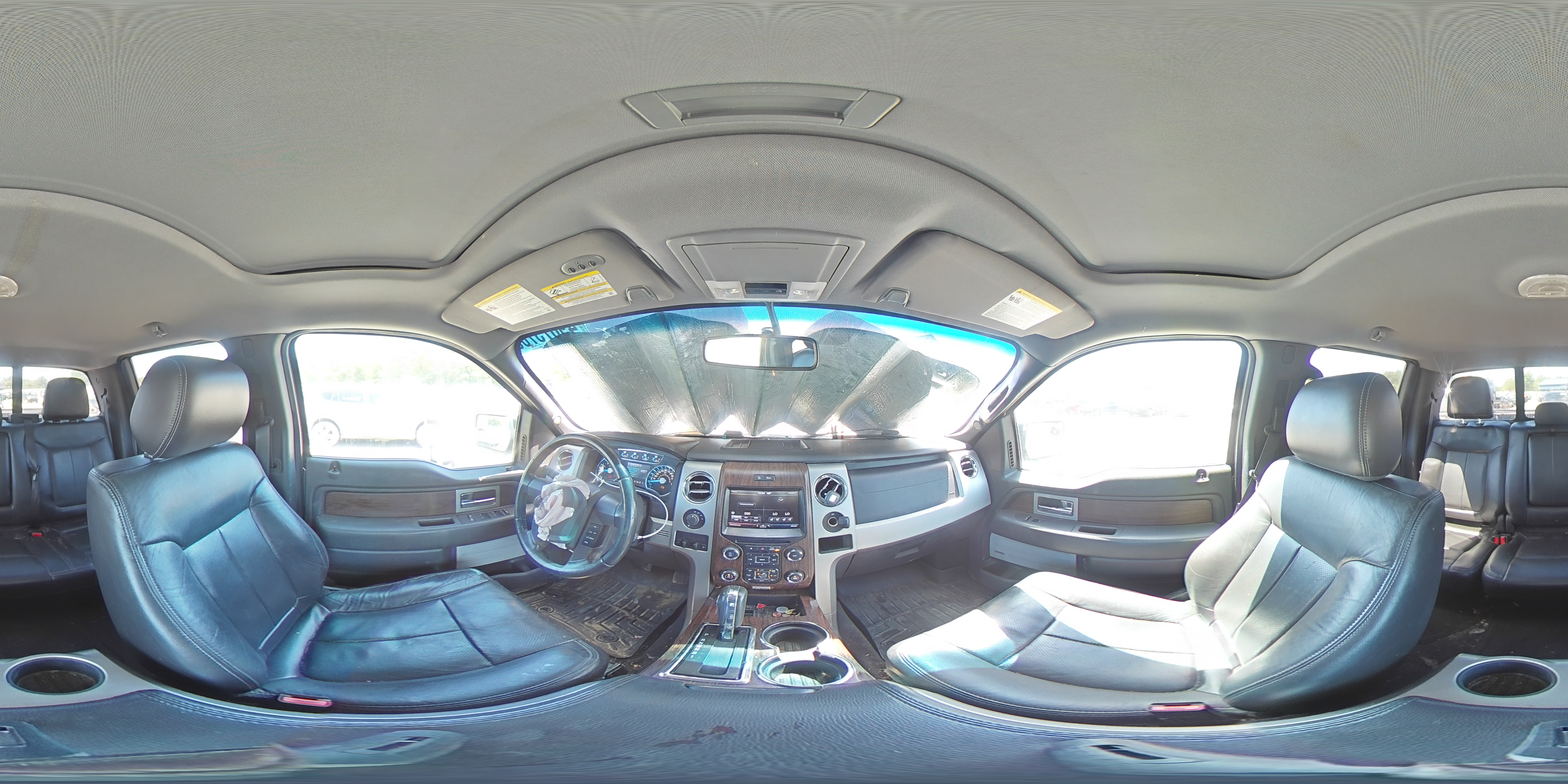 2013 Ford F150 Supercrew Black vin: 1FTFW1EF4DFD08643