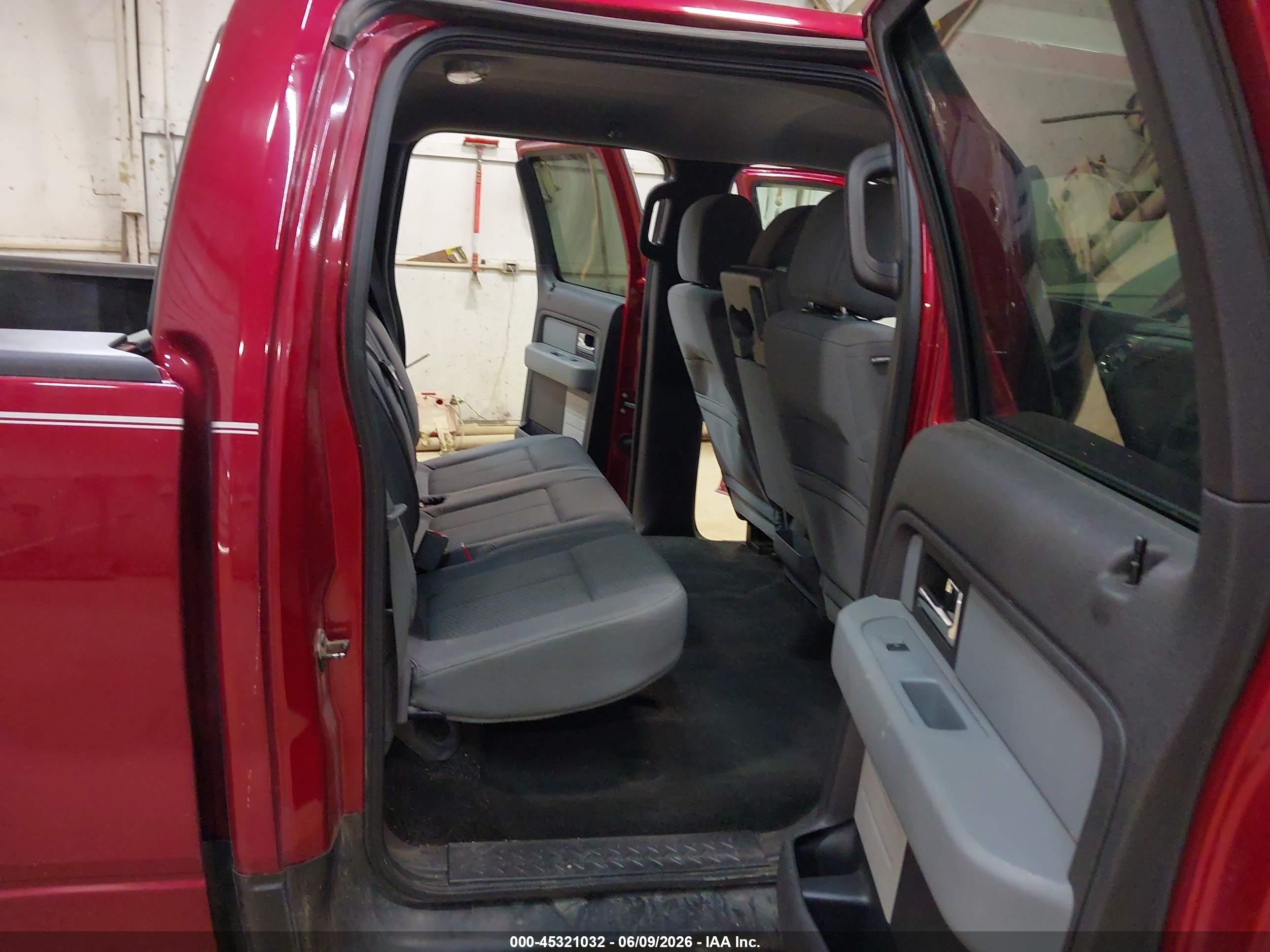 2013 Ford F-150 Xlt Burgundy vin: 1FTFW1EF4DFD09467