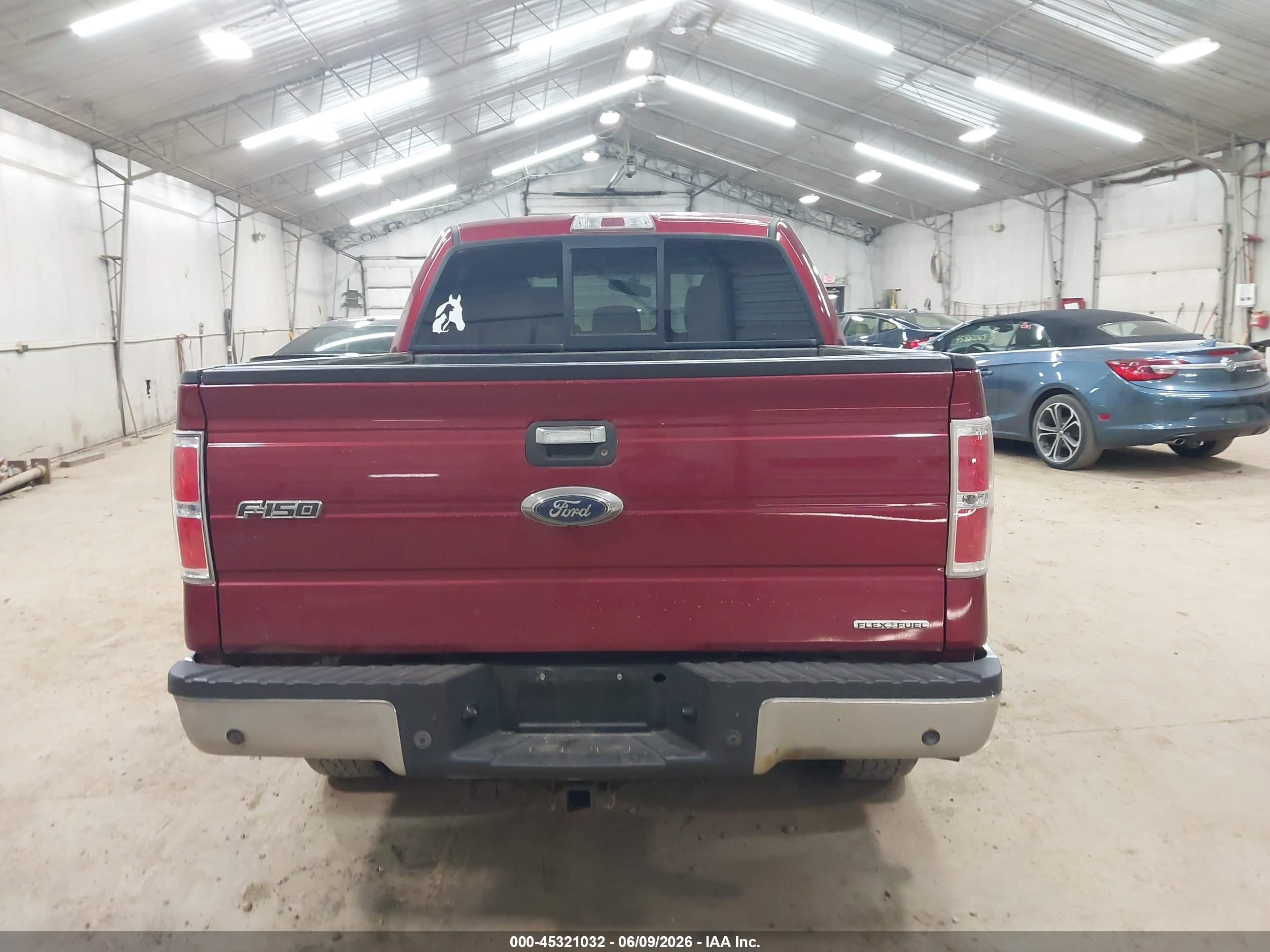 2013 Ford F-150 Xlt Burgundy vin: 1FTFW1EF4DFD09467