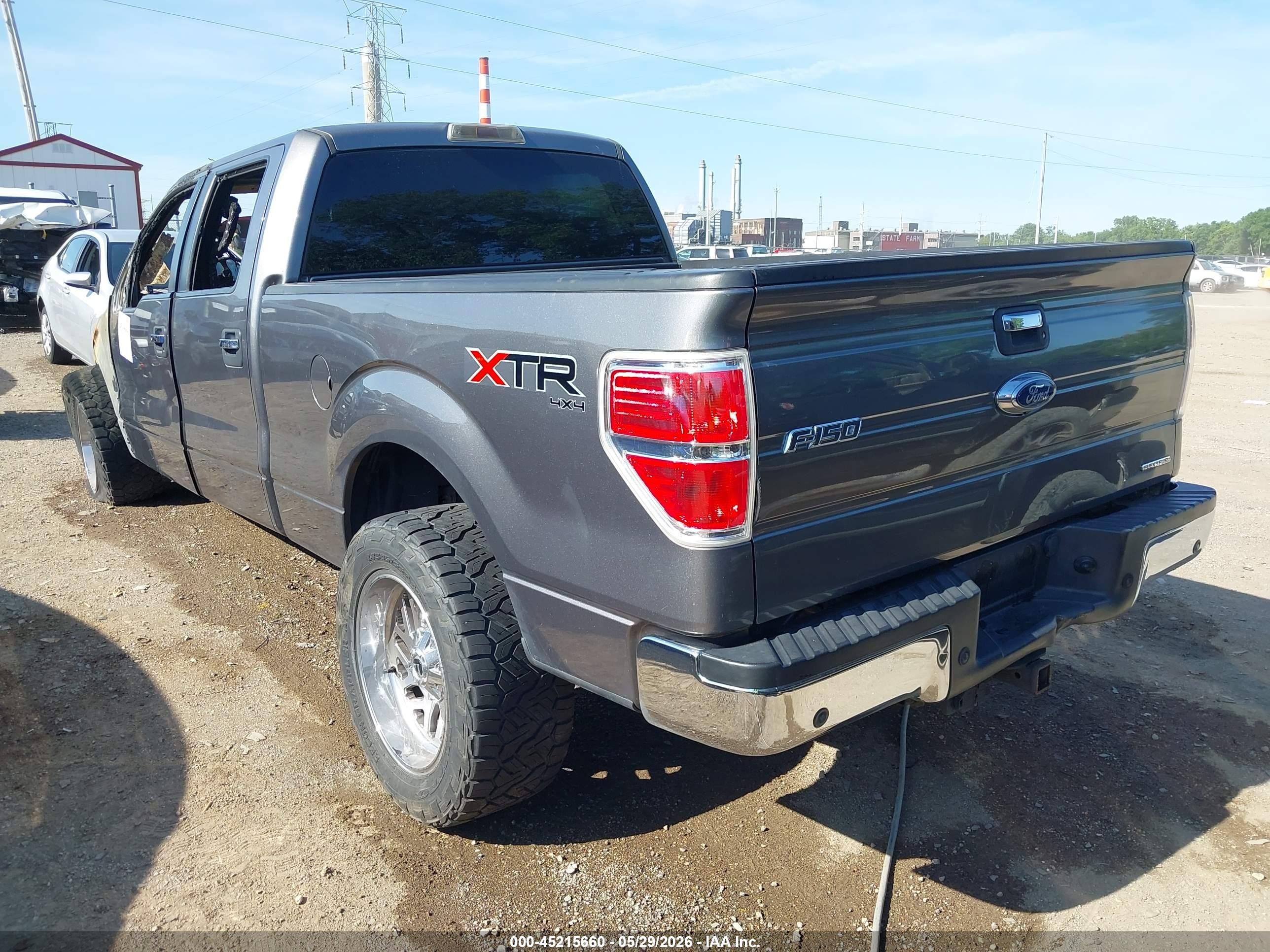2013 Ford F-150 Xlt Gray vin: 1FTFW1EF4DFD12496