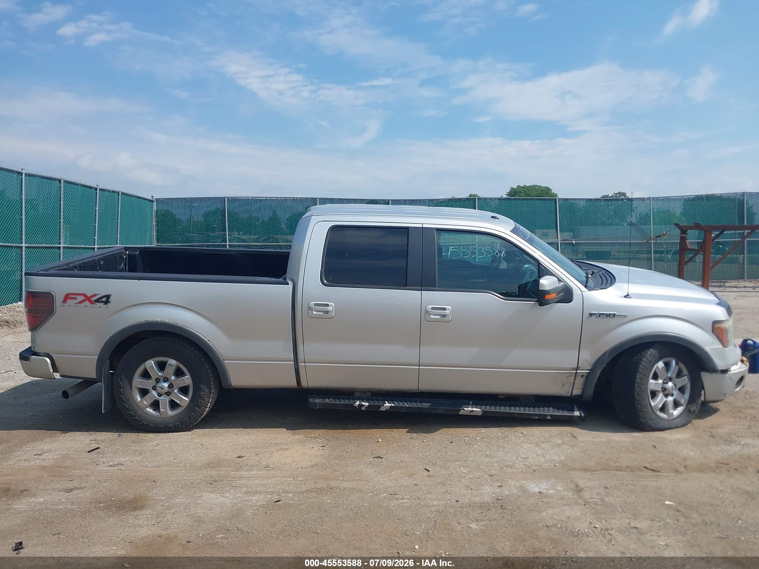 2013 Ford F-150 Fx4 Silver vin: 1FTFW1EF4DFD35311