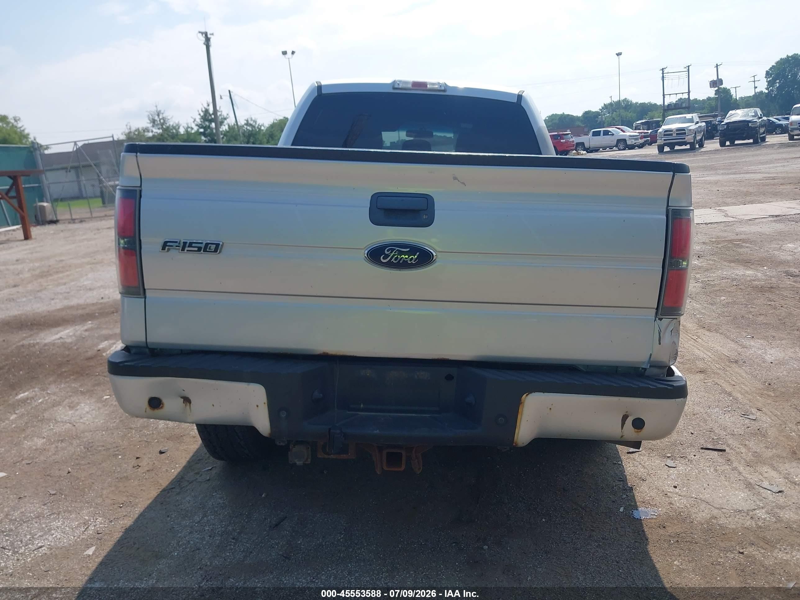 2013 Ford F-150 Fx4 Silver vin: 1FTFW1EF4DFD35311