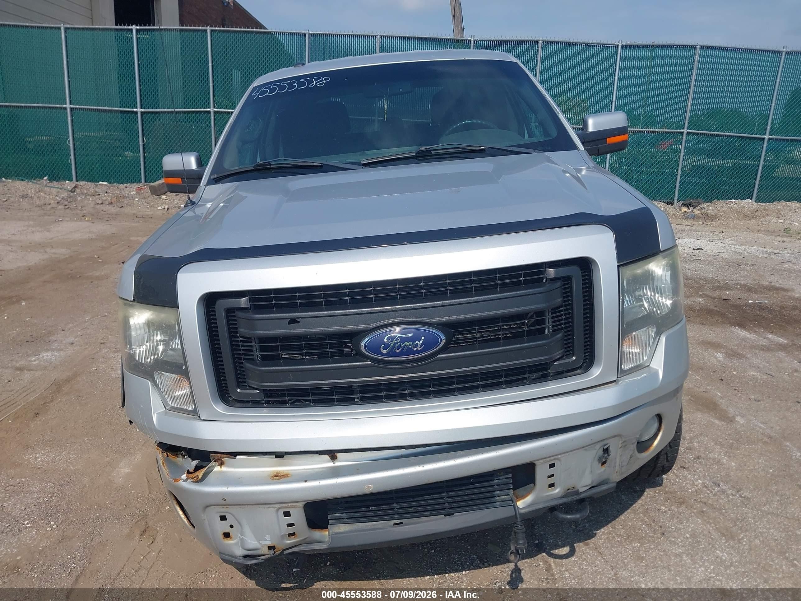 2013 Ford F-150 Fx4 Silver vin: 1FTFW1EF4DFD35311
