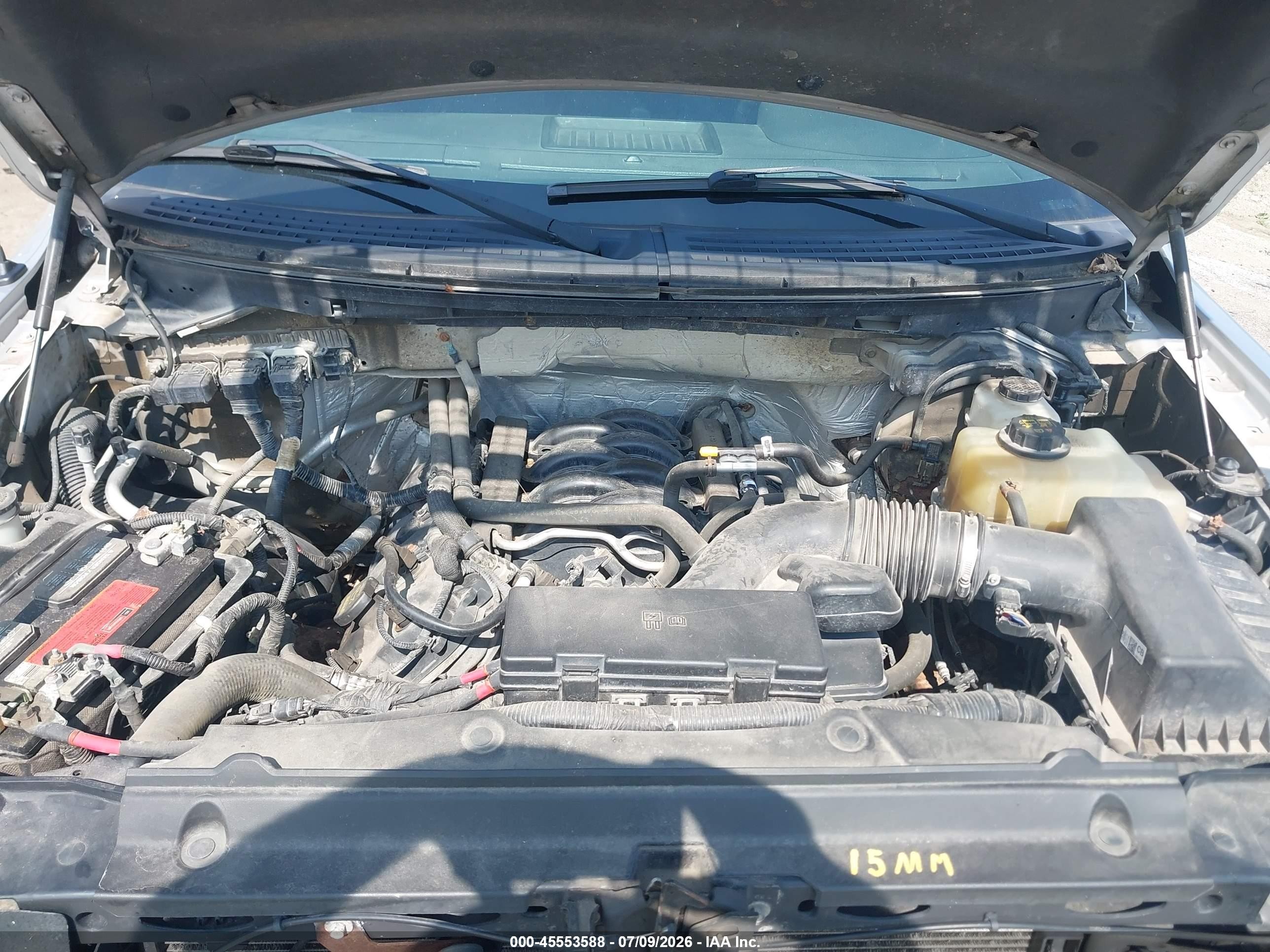 2013 Ford F-150 Fx4 Silver vin: 1FTFW1EF4DFD35311