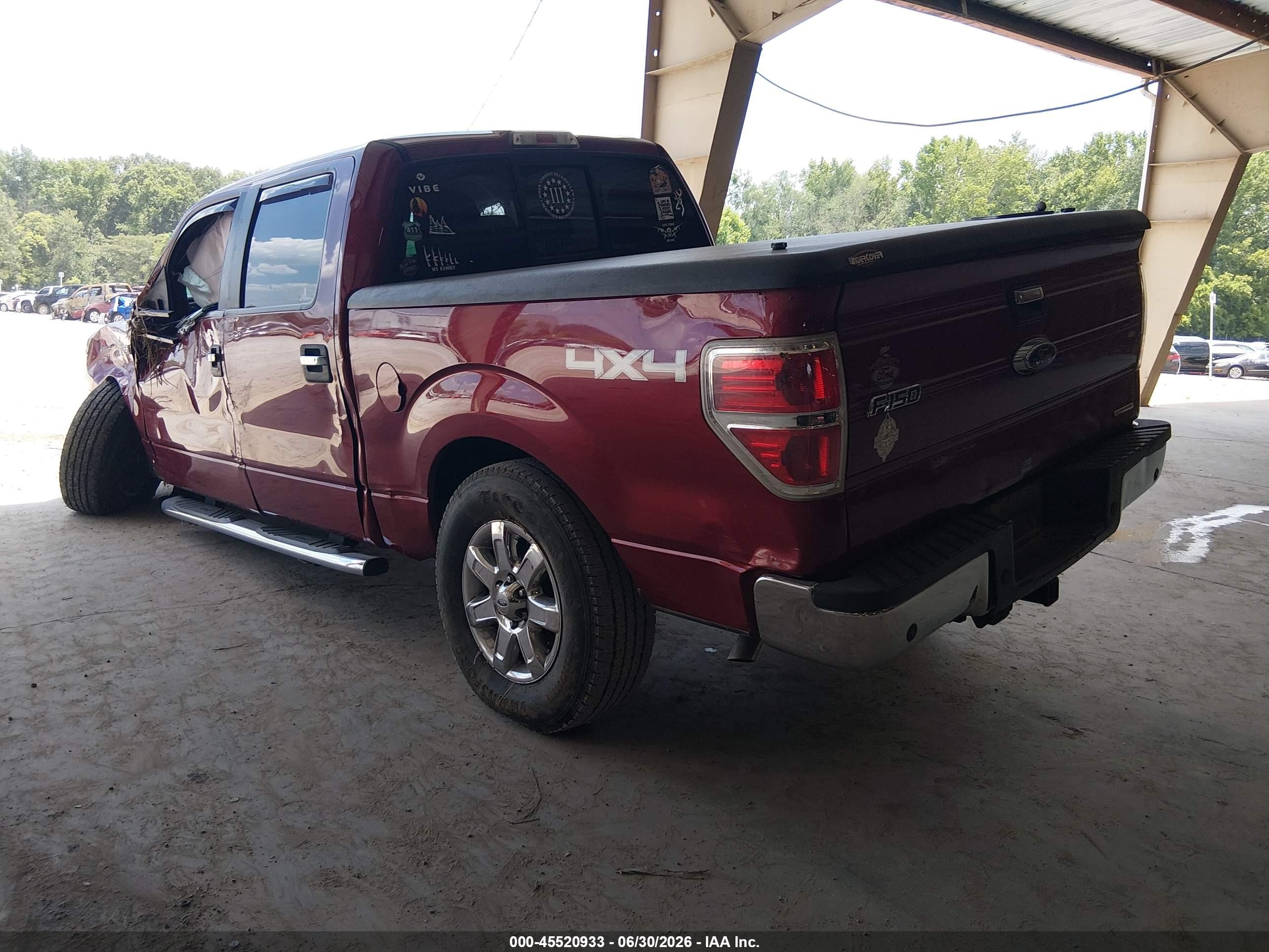 2013 Ford F-150 Xlt Красный vin: 1FTFW1EF4DFD70219