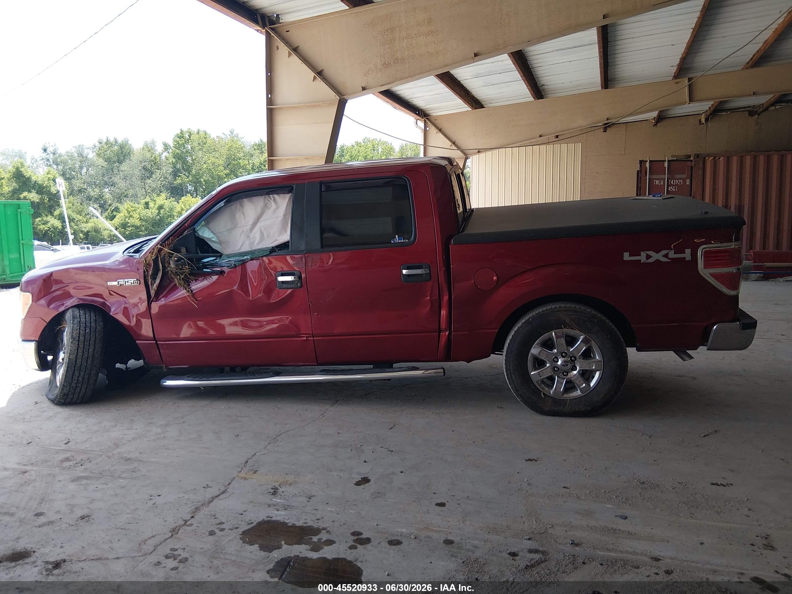 2013 Ford F-150 Xlt Красный vin: 1FTFW1EF4DFD70219
