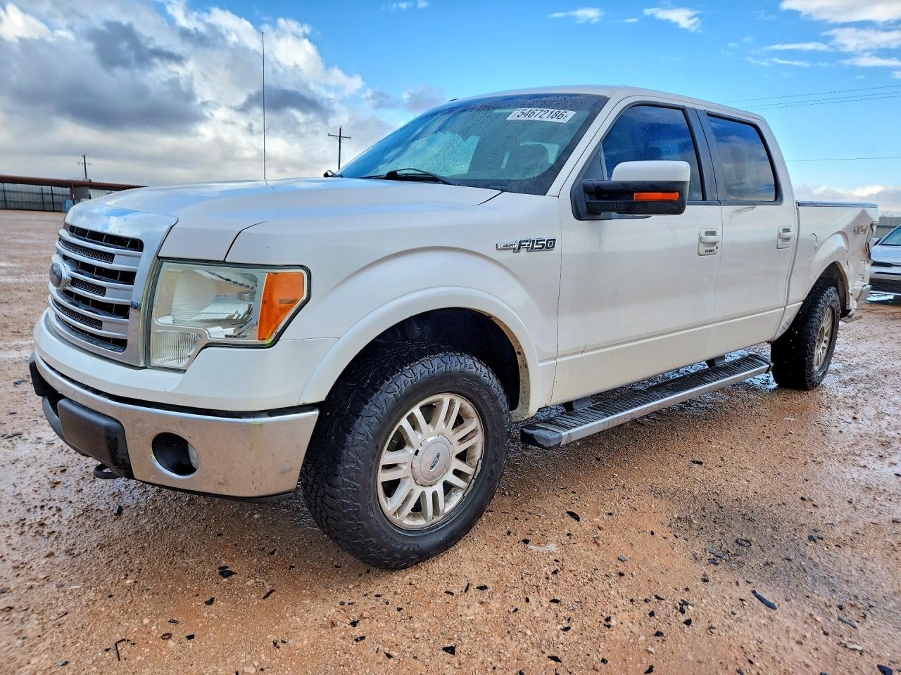 2013 Ford F150 Supercrew White vin: 1FTFW1EF4DKD07967