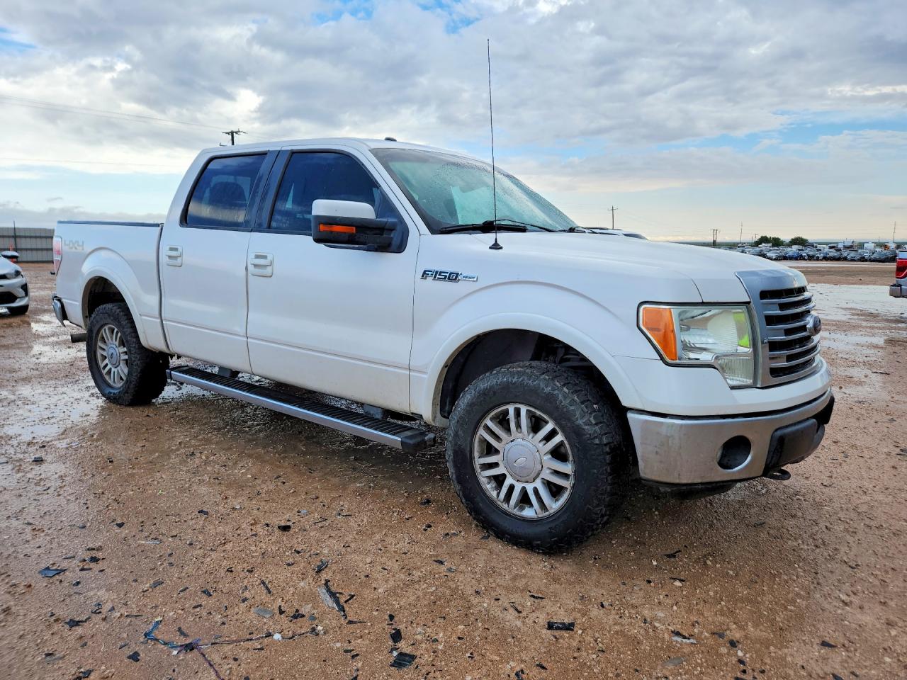 2013 Ford F150 Supercrew White vin: 1FTFW1EF4DKD07967
