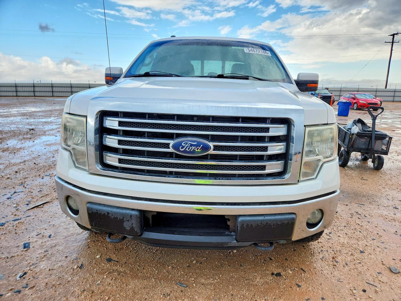 2013 Ford F150 Supercrew White vin: 1FTFW1EF4DKD07967