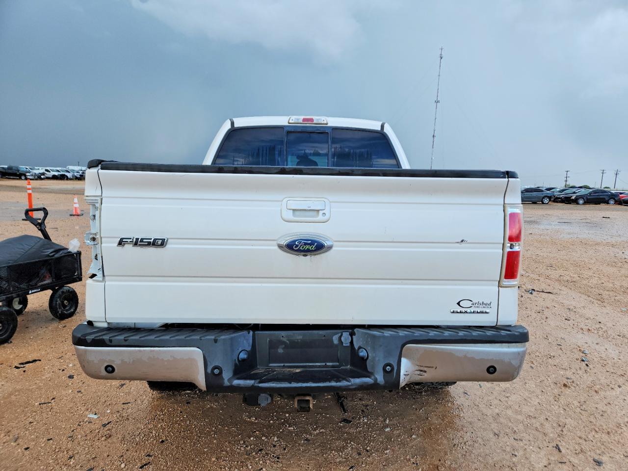 2013 Ford F150 Supercrew White vin: 1FTFW1EF4DKD07967