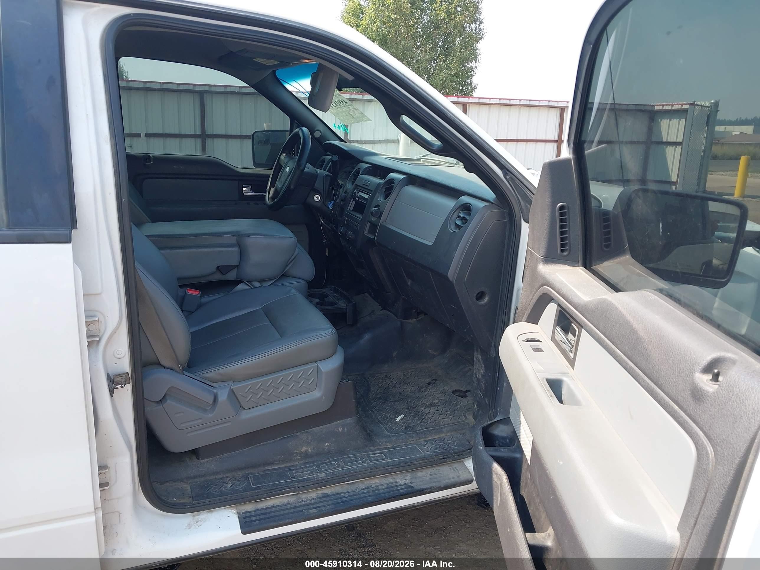 2013 Ford F-150 Xl White vin: 1FTFW1EF4DKD84094