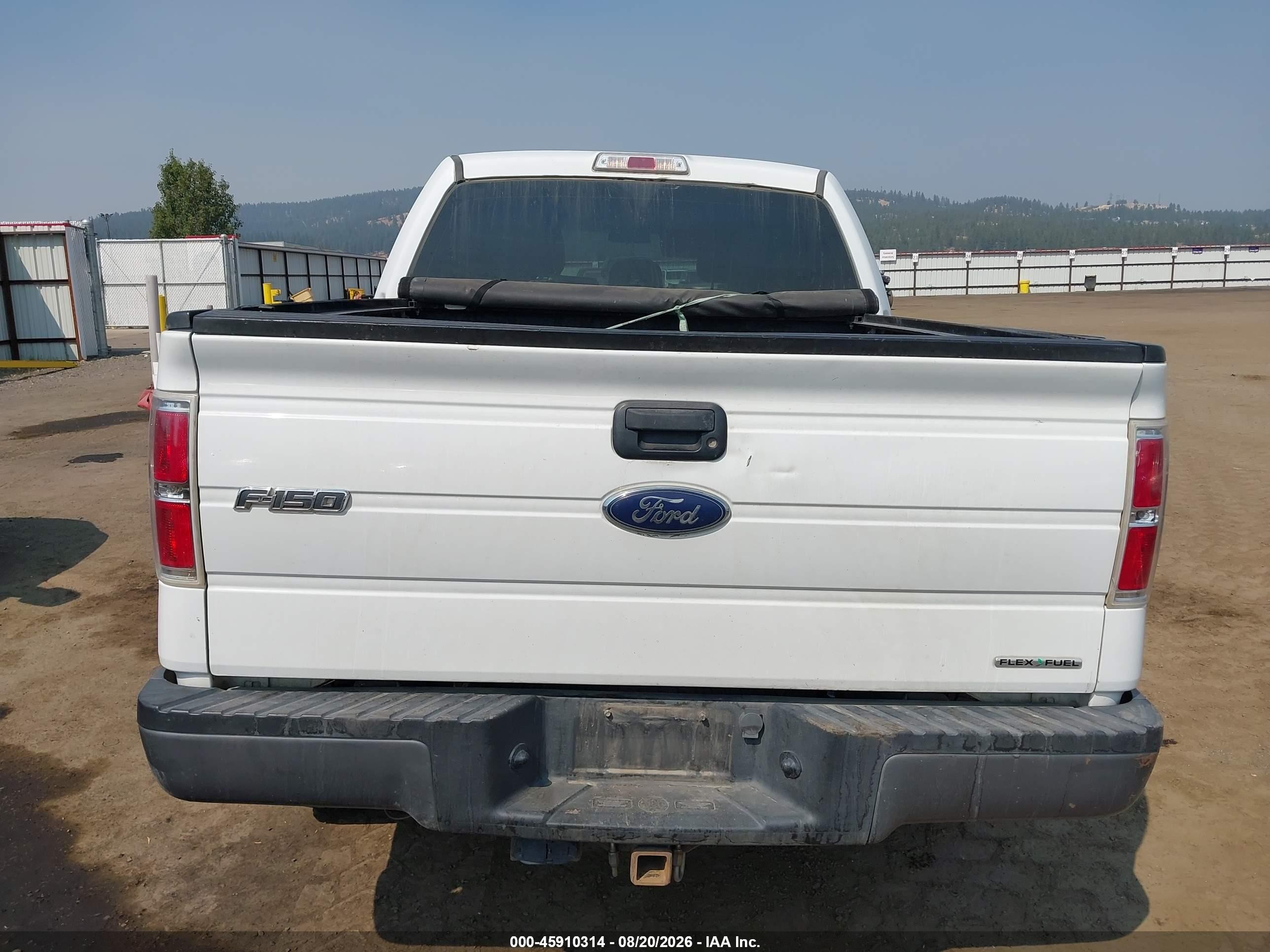 2013 Ford F-150 Xl White vin: 1FTFW1EF4DKD84094