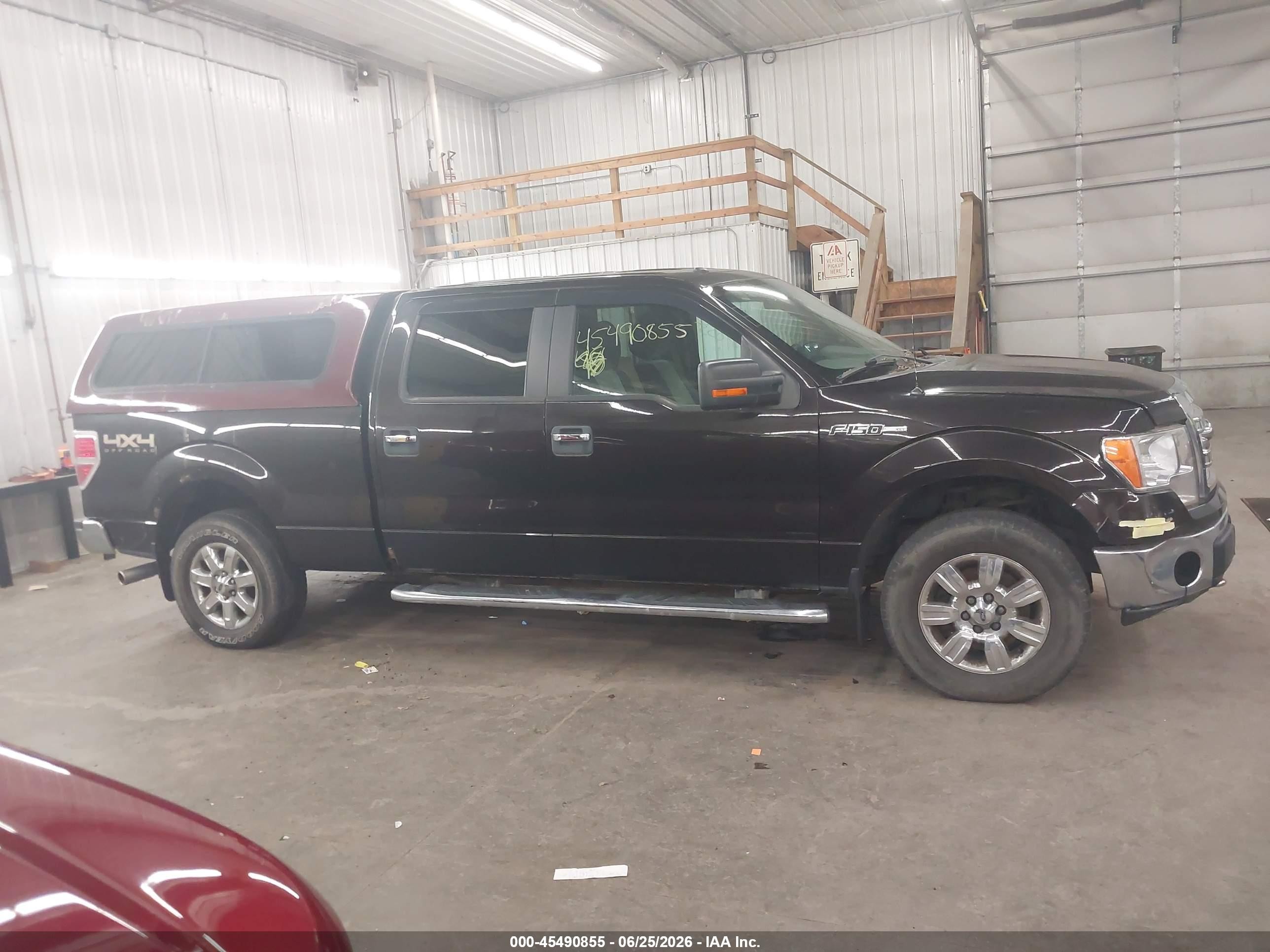 2013 Ford F-150 Fx4/king Ranch/lariat/platinum/xl/xlt Black vin: 1FTFW1EF4DKD95953